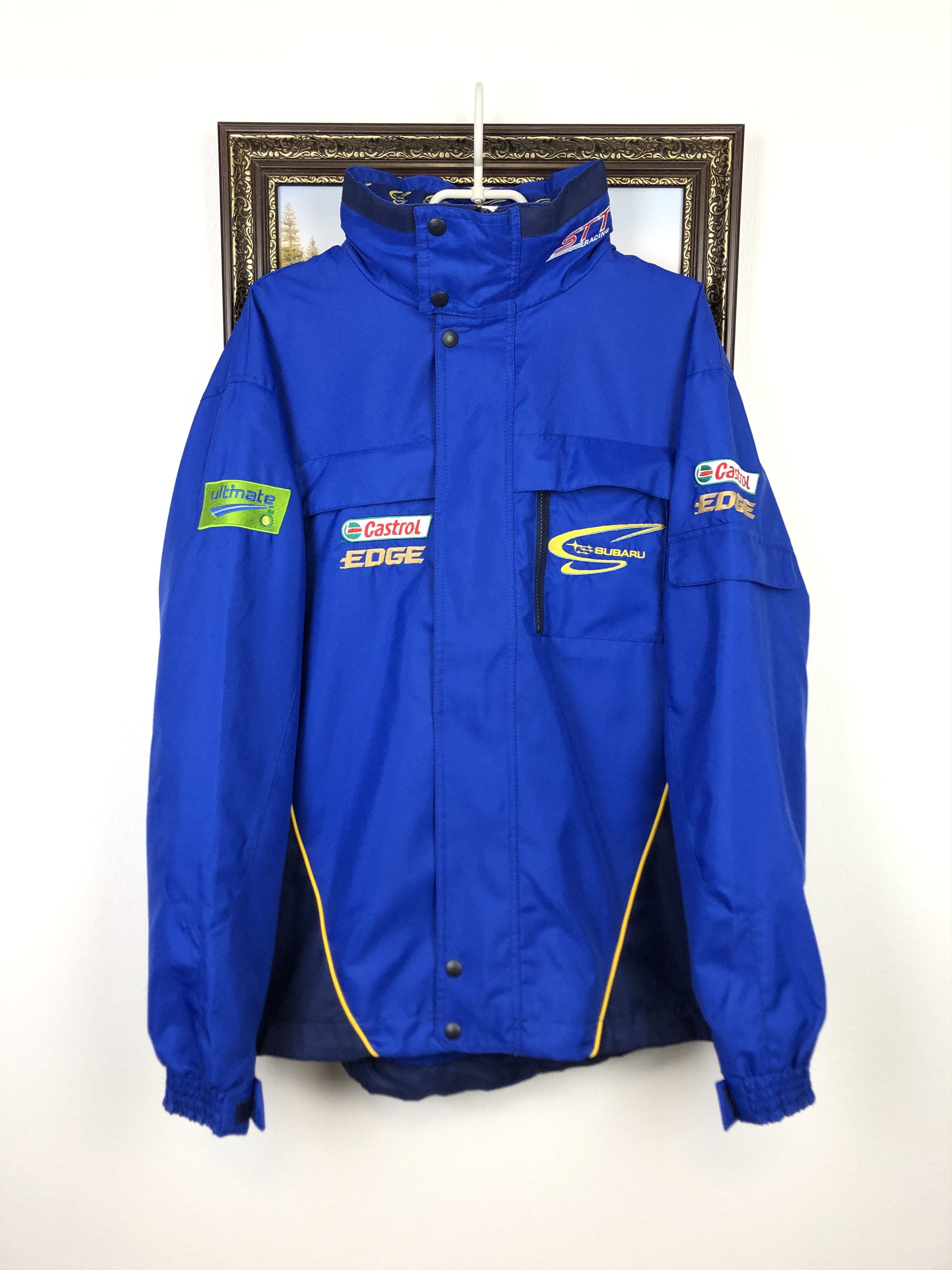 Vintage Vintage Subary Racing NASCAR Jacket Bomber Ferrari Marlboro Size US XL / EU 56 / 4 - 3 Thumbnail