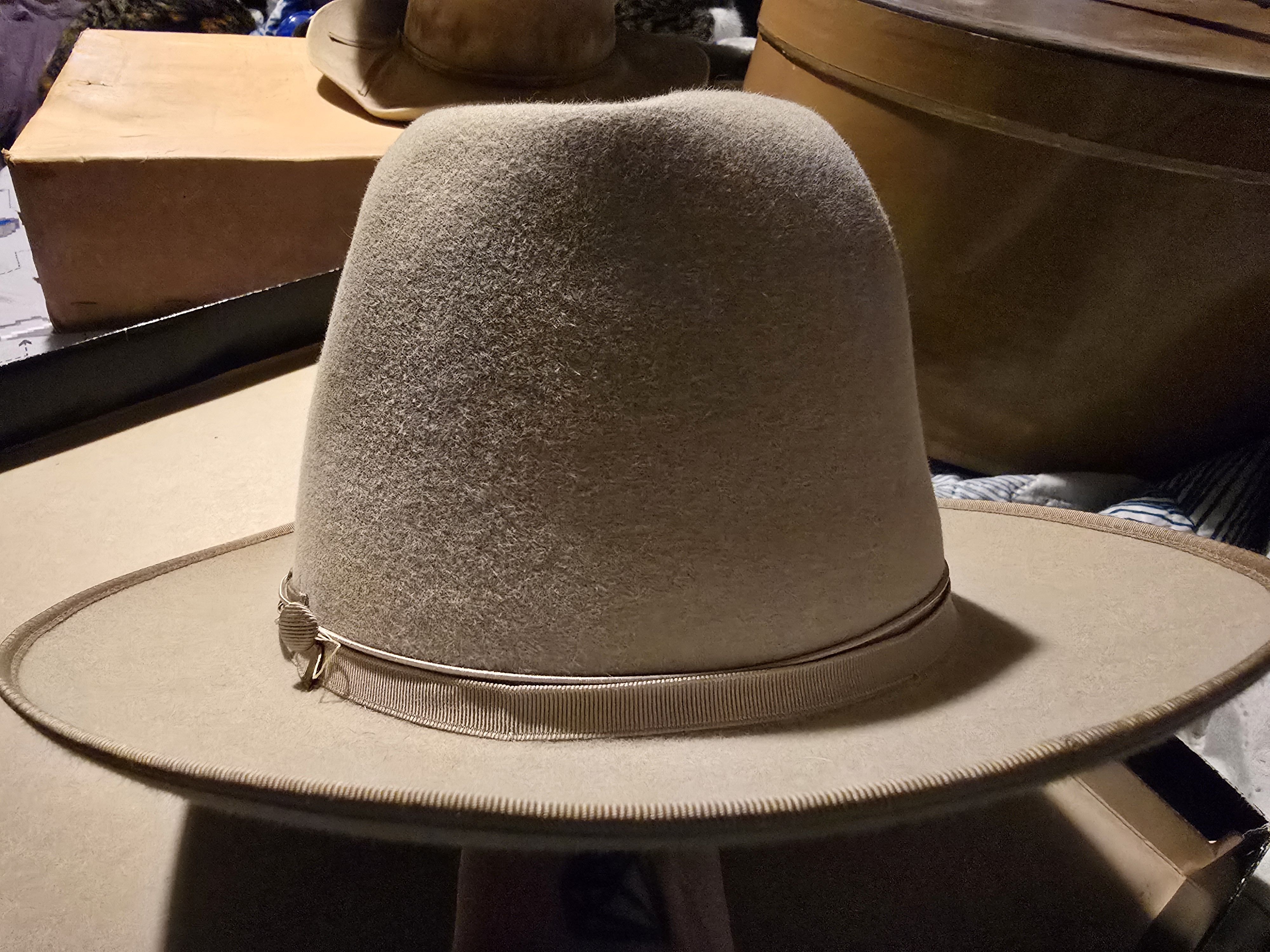Borsalino Vintage Borsalino Alessandria fedora, 7 1/8, Johnny Depp Size ONE SIZE - 5 Thumbnail