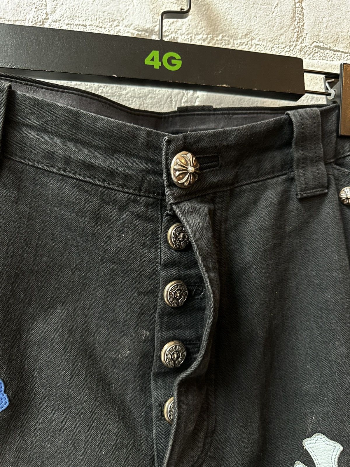 Chrome Hearts CHROME HEARTS CROSS PATCHED CARPENTERS Size US 34 / EU 50 - 3 Thumbnail