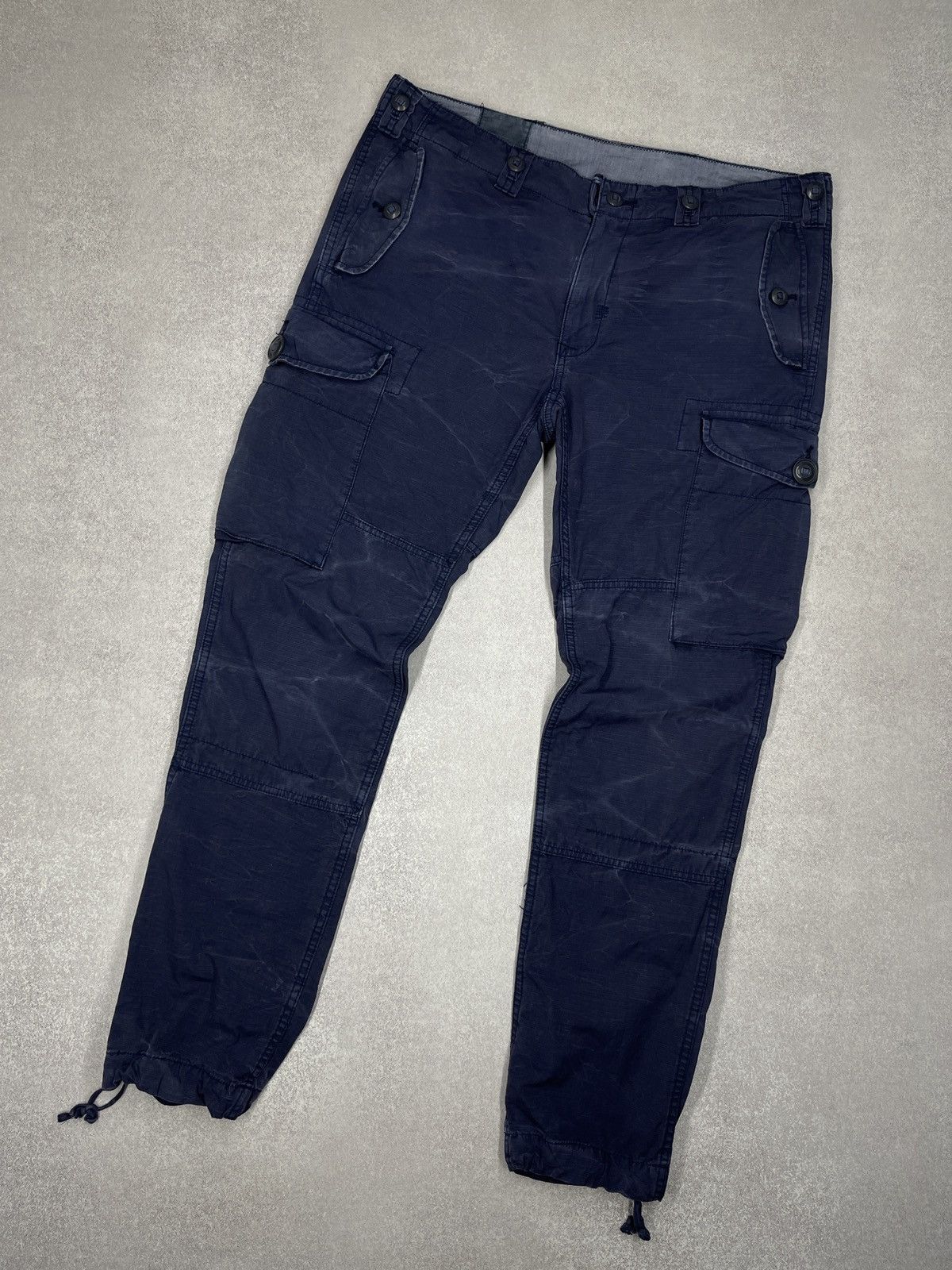 Vintage Polo Ralph Lauren 67 Utility Cargo Pants Military