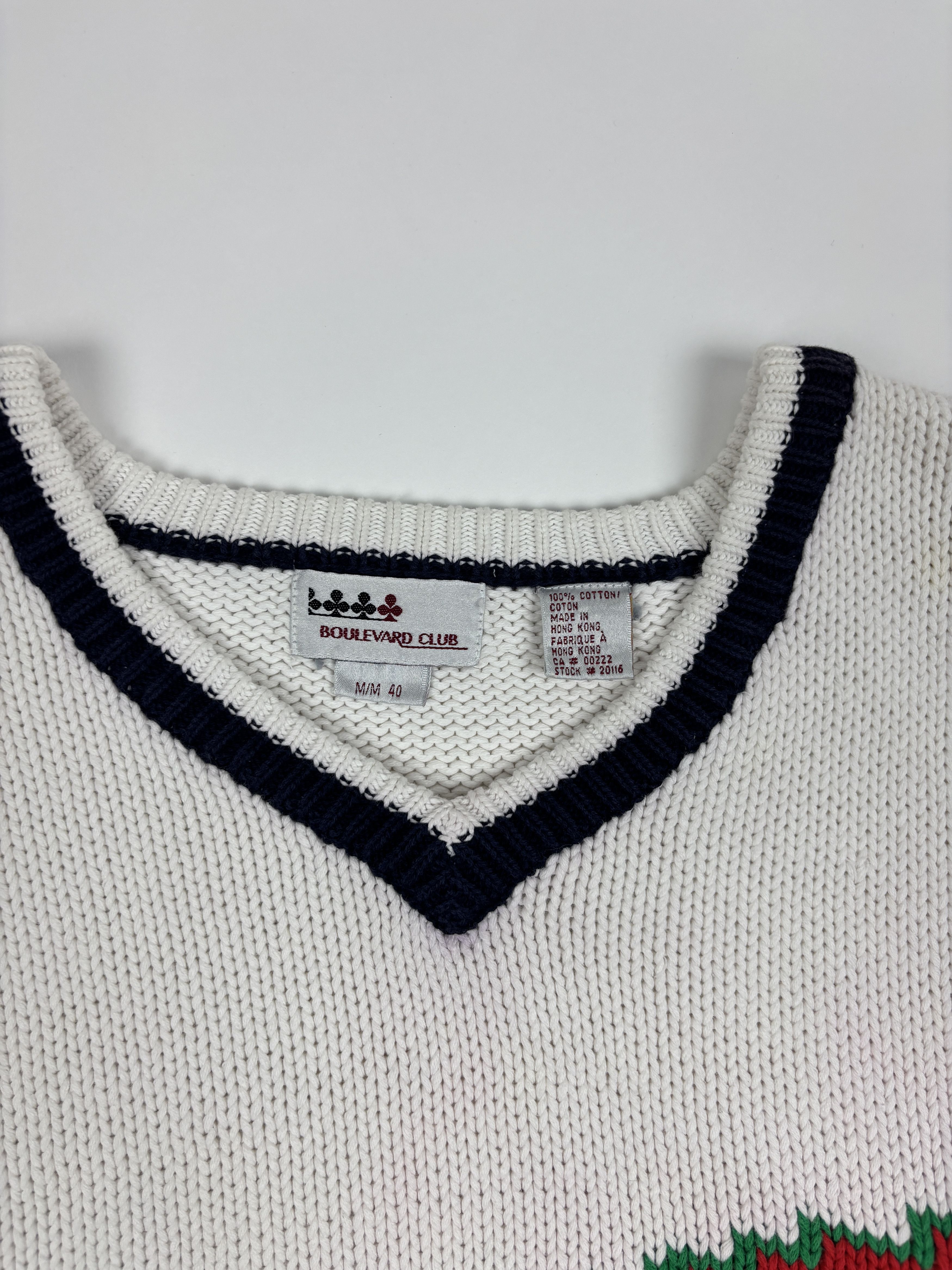 Vintage Vintage Sailboat Knit Sweater Size US M / EU 48-50 / 2 - 3 Thumbnail