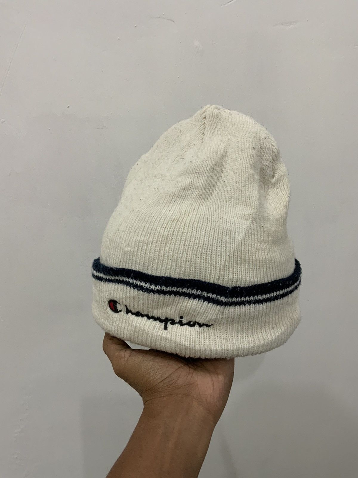 Champion Champion Spellout Beanie Hat Size ONE SIZE - 1 Thumbnail