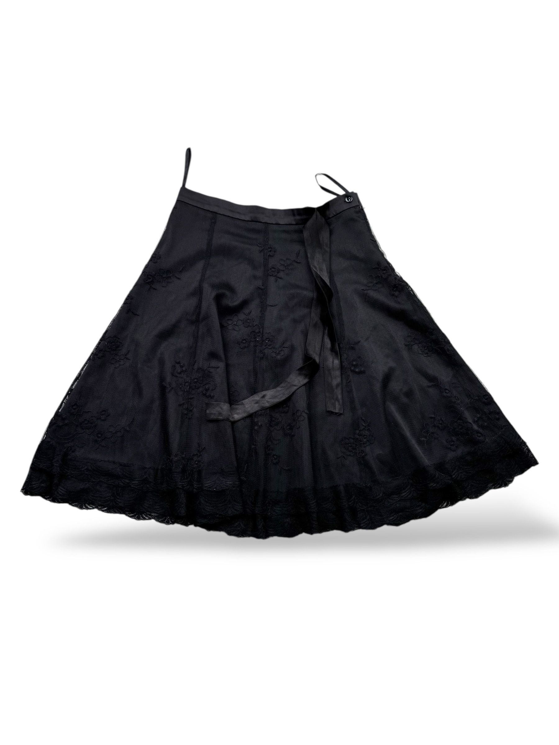 Vintage Vintage Flare Skirt W252(V9) Size 25" / US 0 / IT 36 - 1 Thumbnail