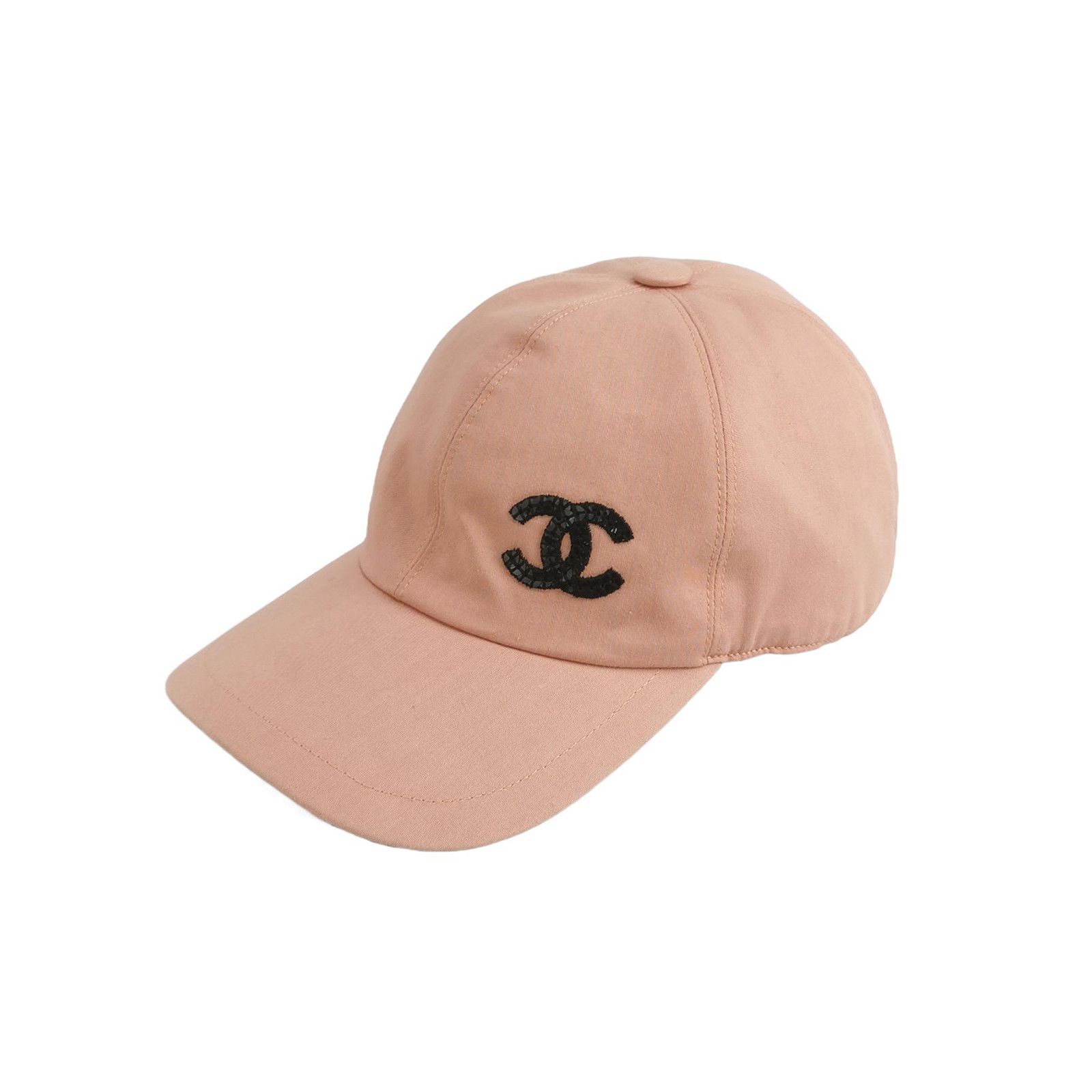Chanel Chanel CC Logo Cotton Baseball Cap One Size Size ONE SIZE - 1 Thumbnail
