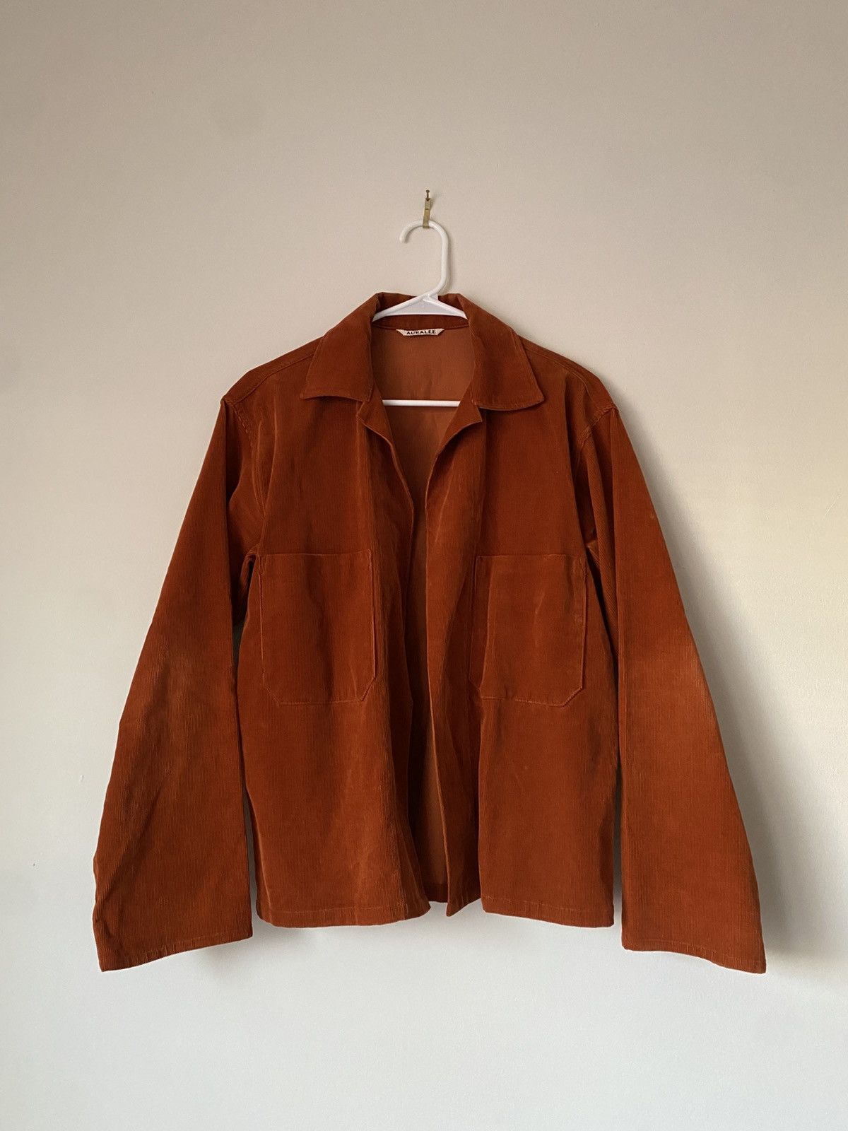 Auralee Auralee washed corduroy shirt jacket size 3 18ss | Grailed