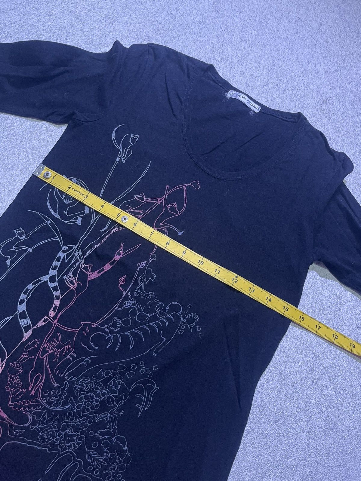 Japanese Brand TSUMORI CHISATO long sleeve tshirt Size US S / EU 44-46 / 1 - 8 Thumbnail