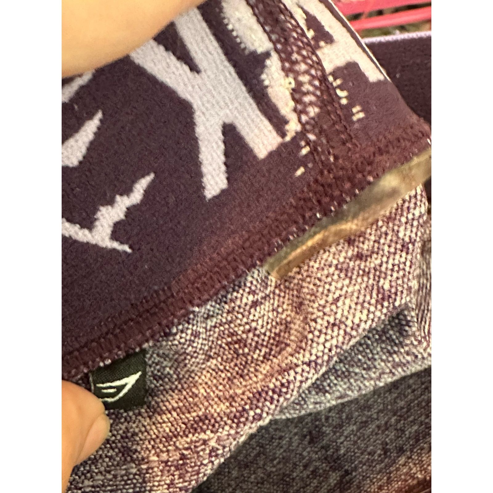 Gymshark Gymshark Flex marbled purple leggings size XS Size 26" / US 2 / IT 38 - 4 Thumbnail
