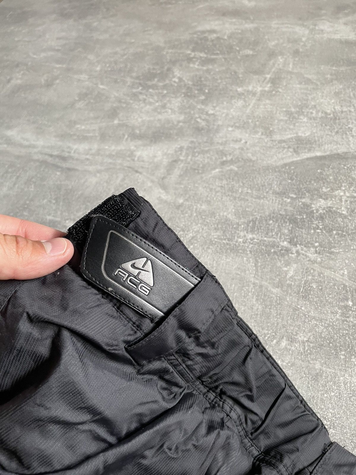 Nike Vintage Nike ACG pants ski tn swoosh joggers nylon black Size 34" / US 12 / IT 48 - 3 Thumbnail