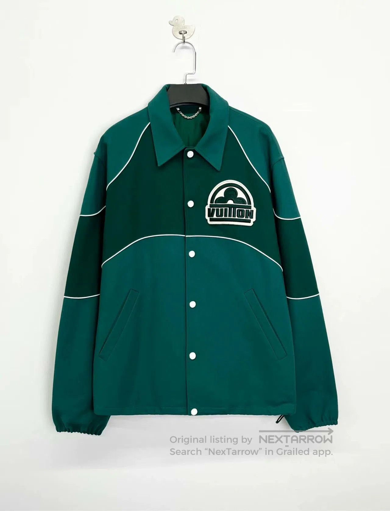 Louis Vuitton Louis Vuitton Embroidered Logo Jacket SS23 Collection. Size US L / EU 52-54 / 3 - 1 Thumbnail