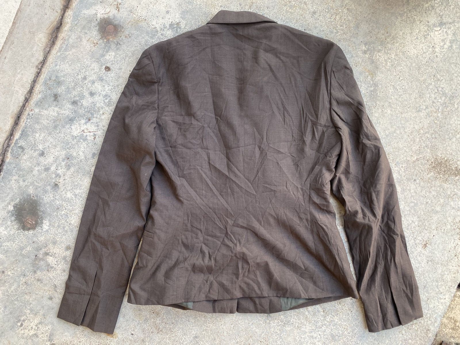 Vintage Vintage 90's Gucci by Tom Ford Silk & Wool Blazer Size S / US 4 / IT 40 - 15 Thumbnail