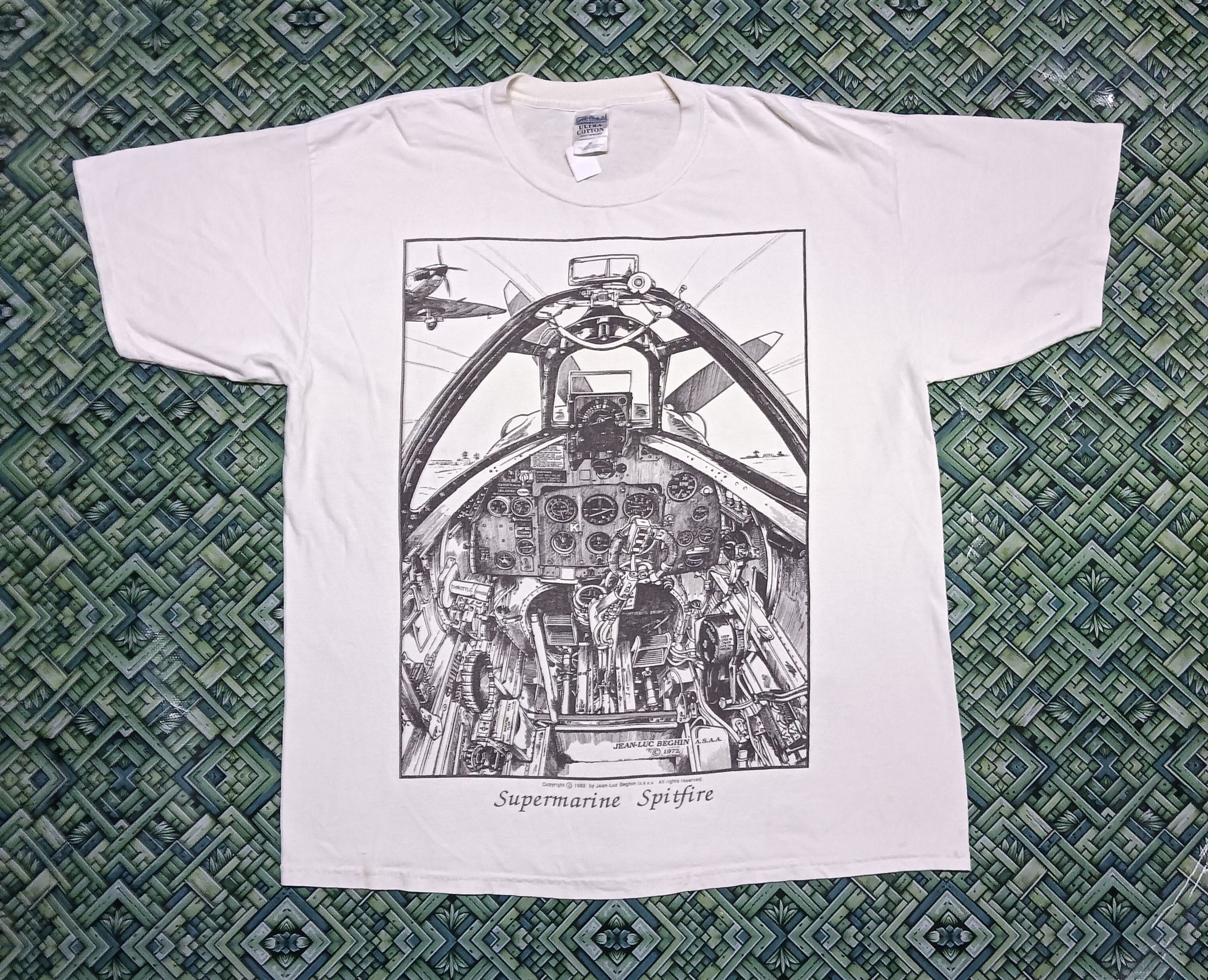Other Tshirt art super marine spitfire vintage by jean-luc Size US XL / EU 56 / 4 - 1 Thumbnail
