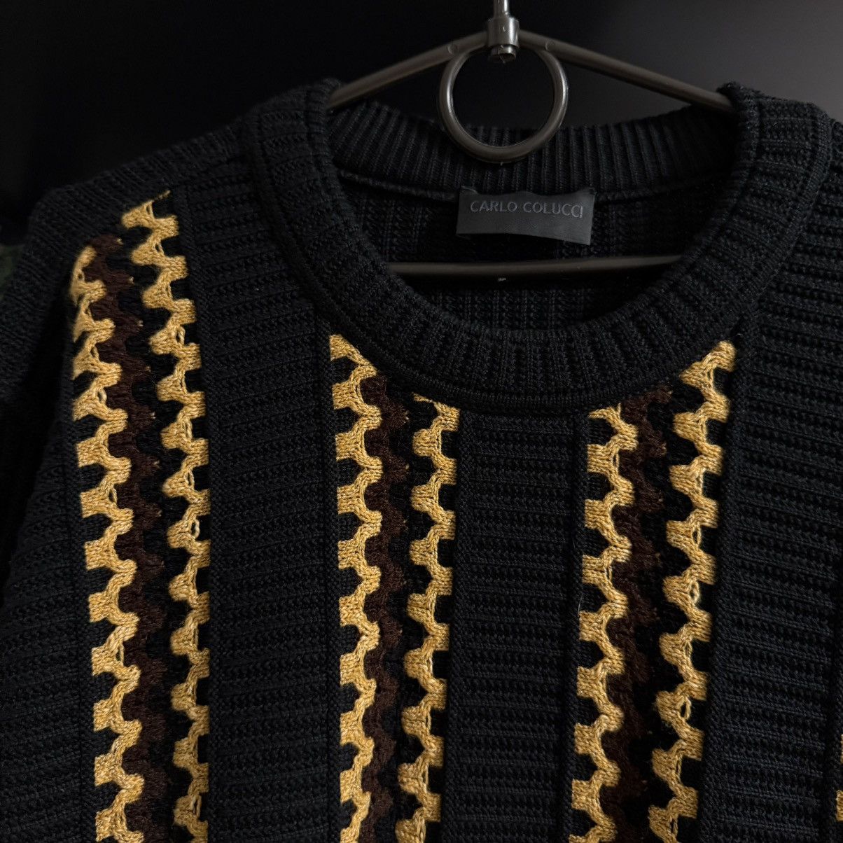Carlo Colucci Vintage Coogi Style Sweater Carlo Colucci Size US M / EU 48-50 / 2 - 7 Thumbnail