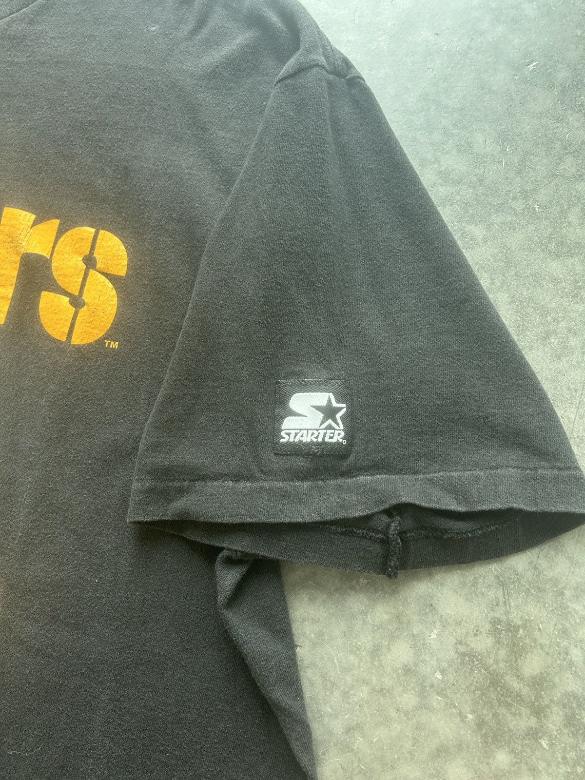 NFL × Starter × Vintage Vintage 90s Pittsburgh Steelers Graphic Tee Size US XL / EU 56 / 4 - 6 Thumbnail