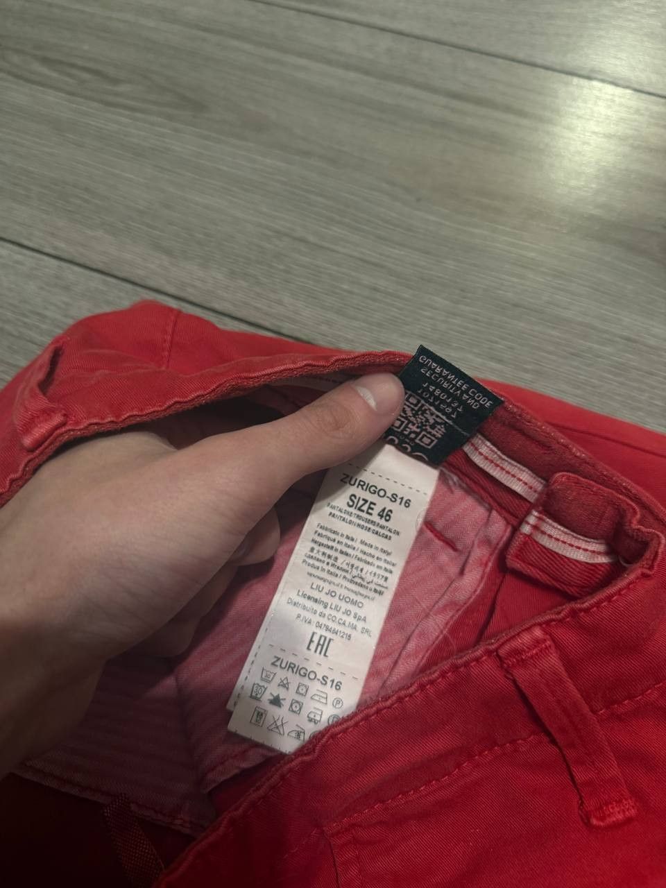 Liu Jo Luxury liu-jo pants red size IT46 red regular made in italy Size 32" / US 10 / IT 46 - 7 Thumbnail