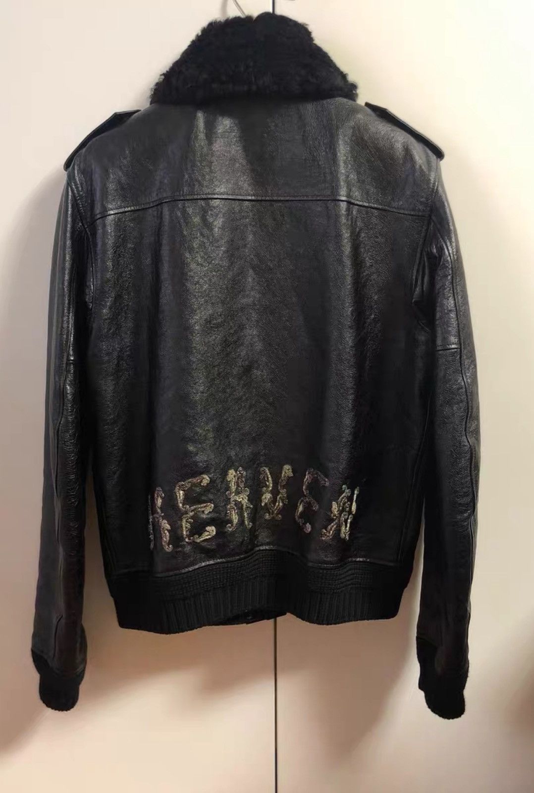 Saint Laurent Paris Saint Laurent SLP 2017FW Heaven Shearling Aviator Leather Size US M / EU 48-50 / 2 - 2 Thumbnail