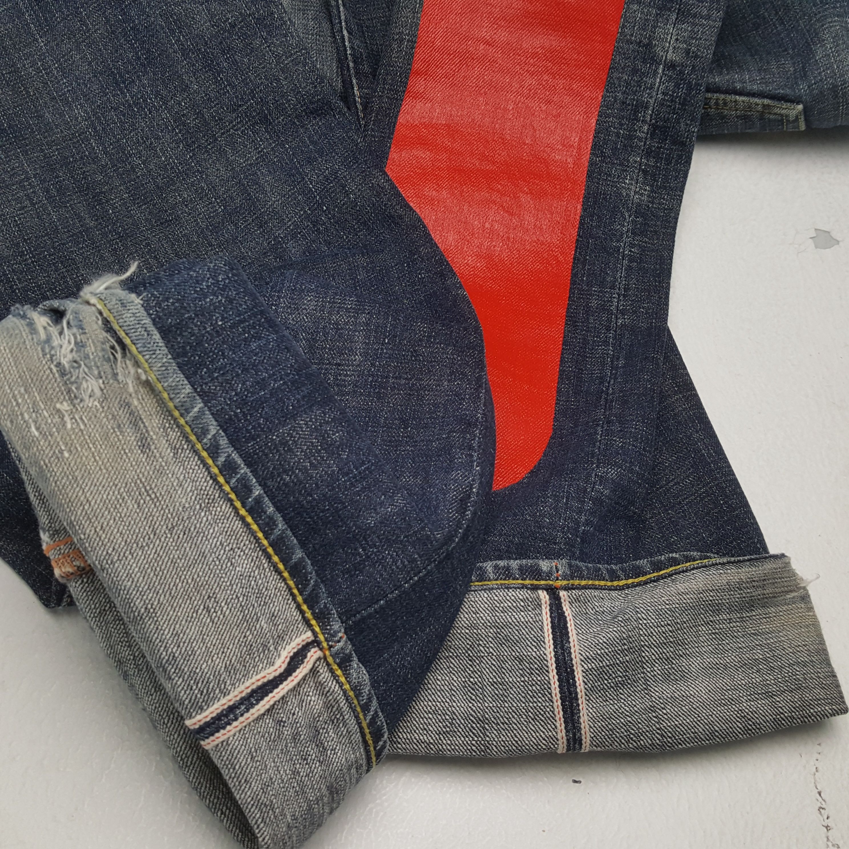 Evisu × Vintage EVISU Japanese Brand Streetwear Custom Daicock Jeans Size US 30 / EU 46 - 12 Thumbnail