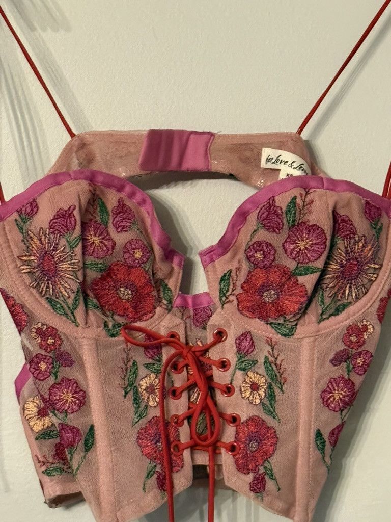 For Love & Lemons Corset Top Size XXS / US 00 / IT 34 - 2 Thumbnail