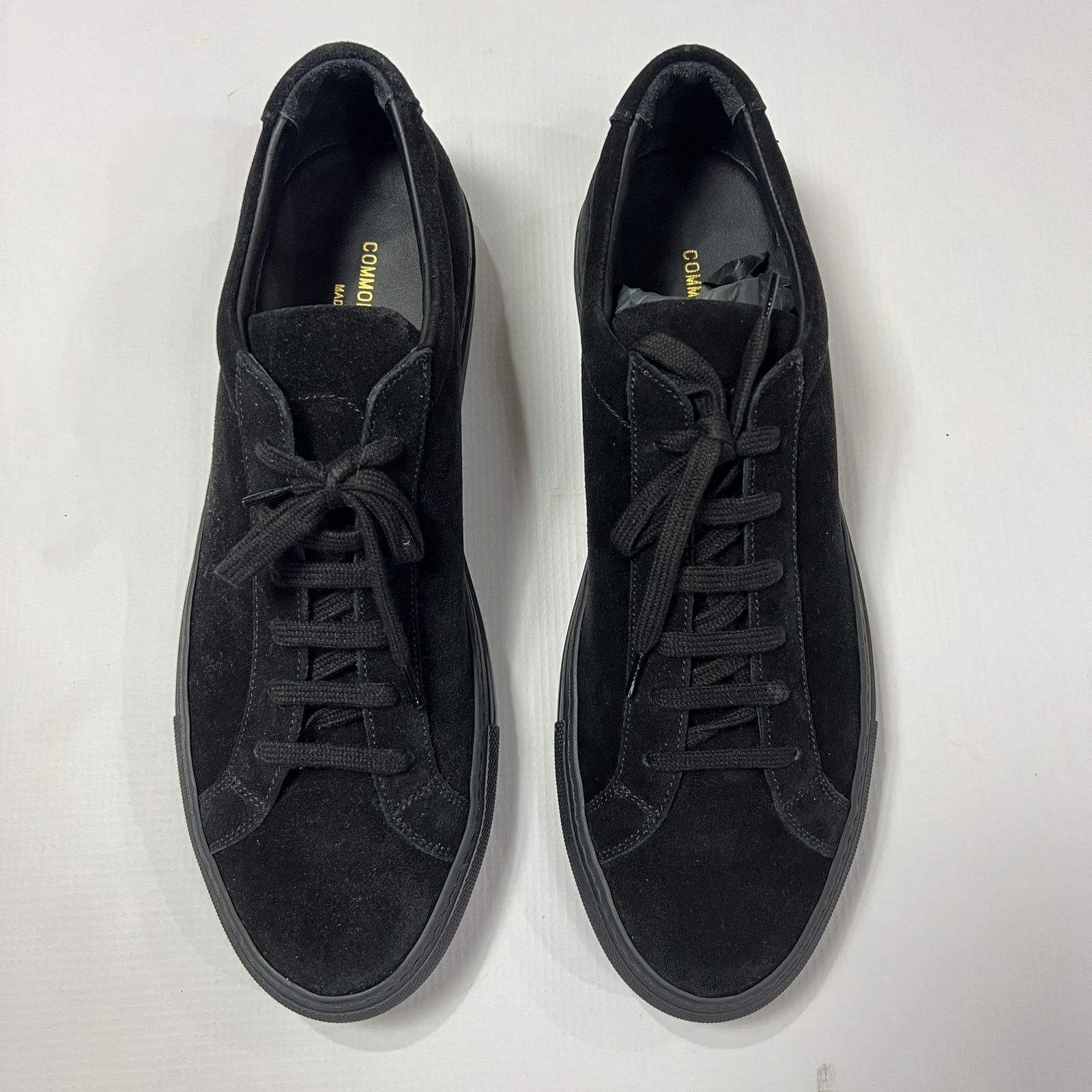 Common Projects Common Projects Achilles Low Black Suede Sneakers EU42 Size US 9 / EU 42 - 11 Thumbnail