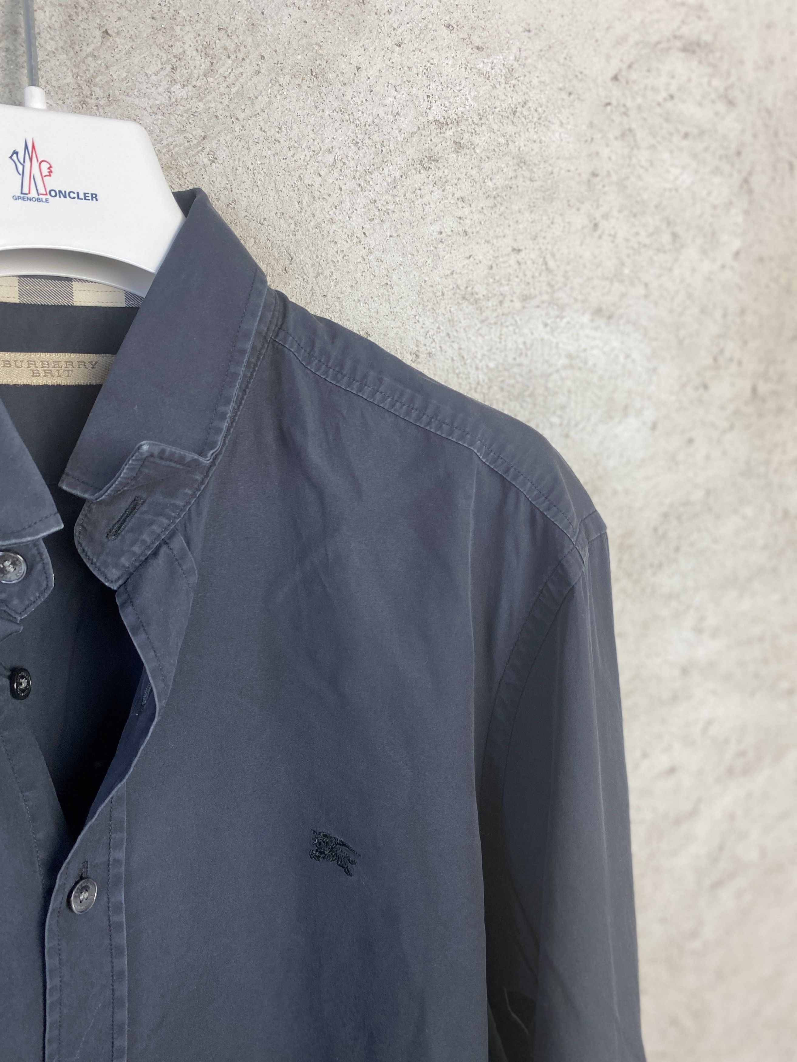 Burberry Burberry small logo casual formal shirt button ups Size US L / EU 52-54 / 3 - 2 Thumbnail