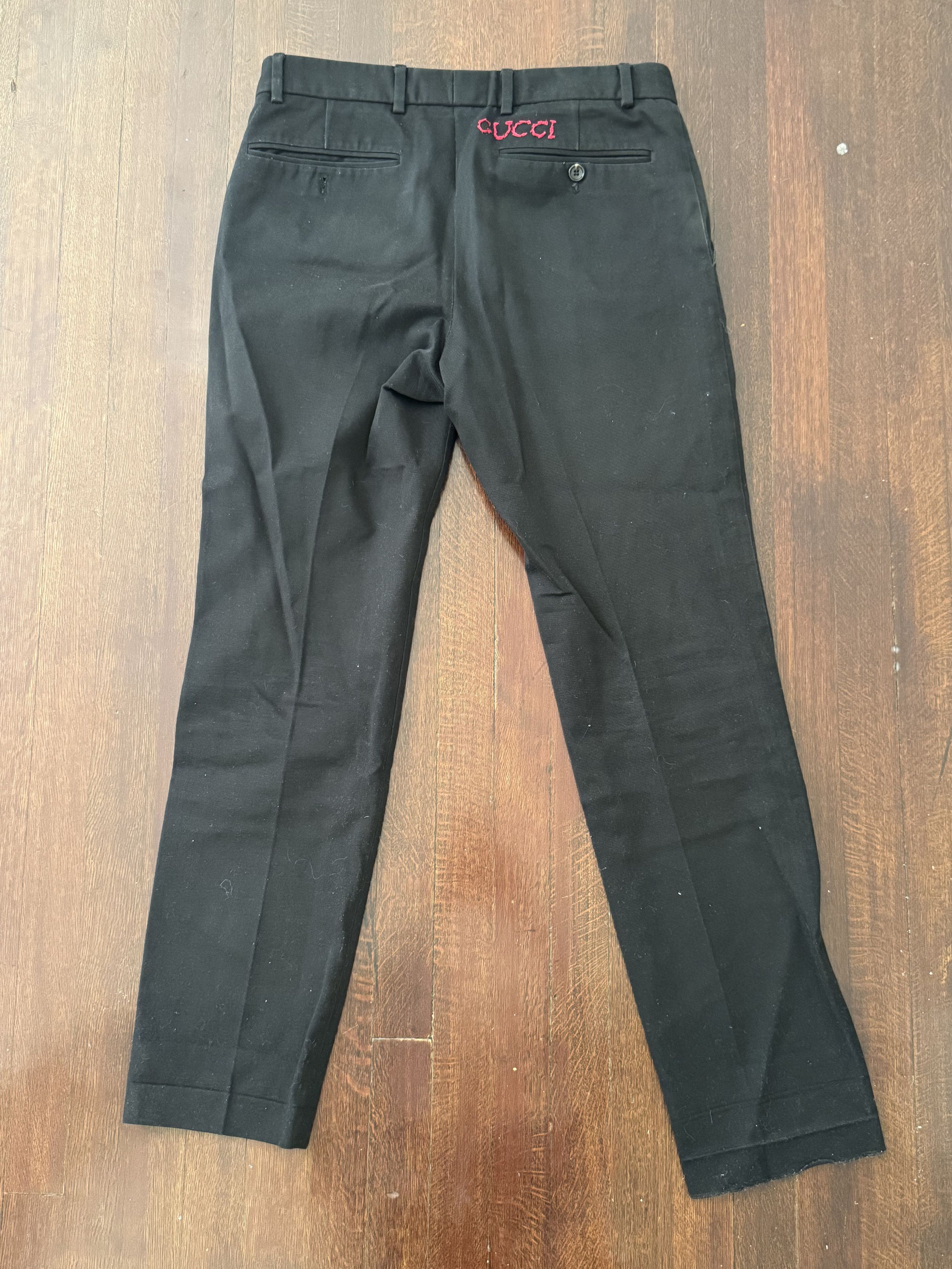 Gucci Gucci Black Pants Size US 28 / EU 44 - 2 Thumbnail