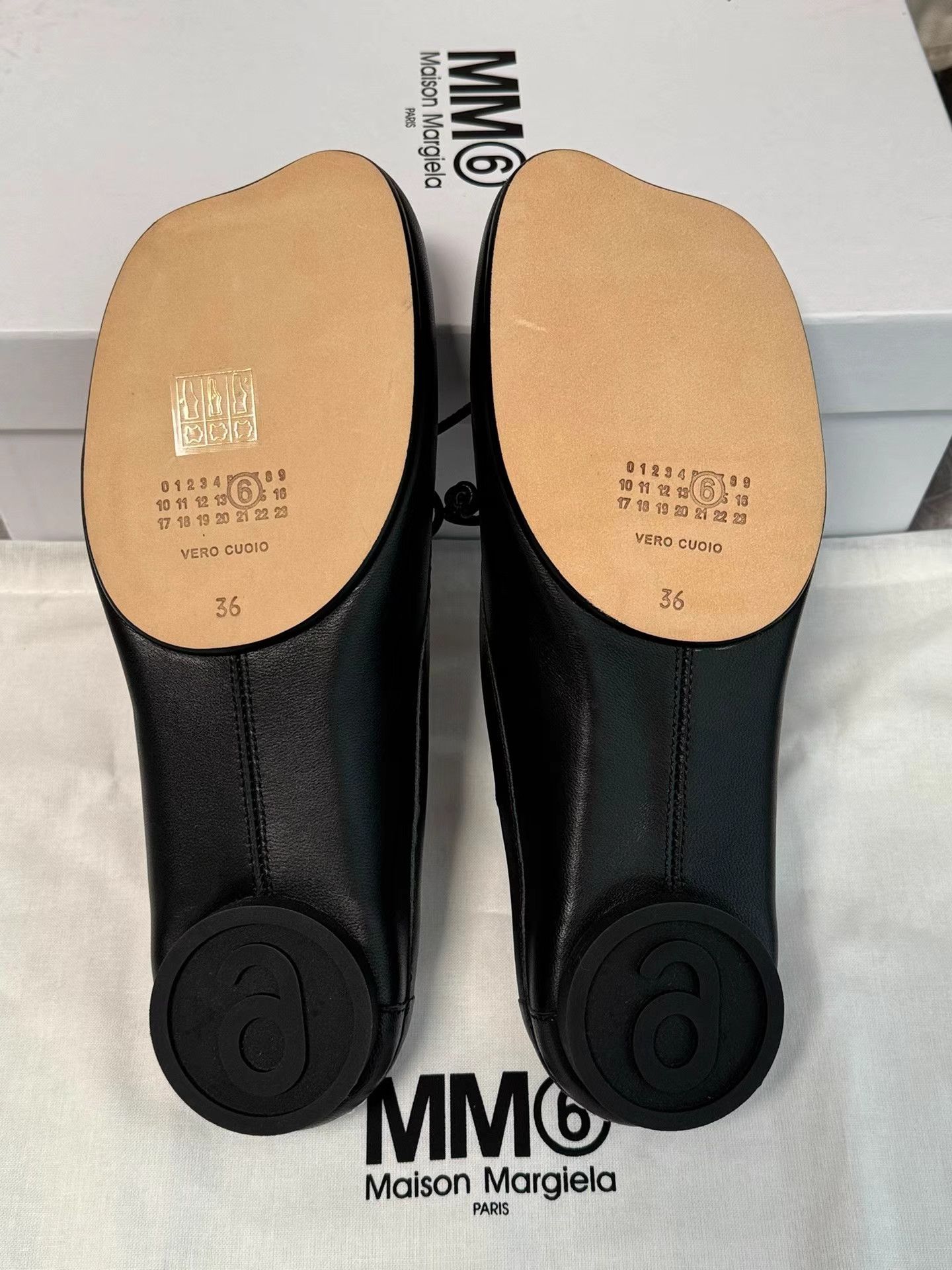 Maison Margiela Maison Margiela Lace-Up Ballet Flats Slides K6 Size US 6 / IT 36 - 8 Thumbnail