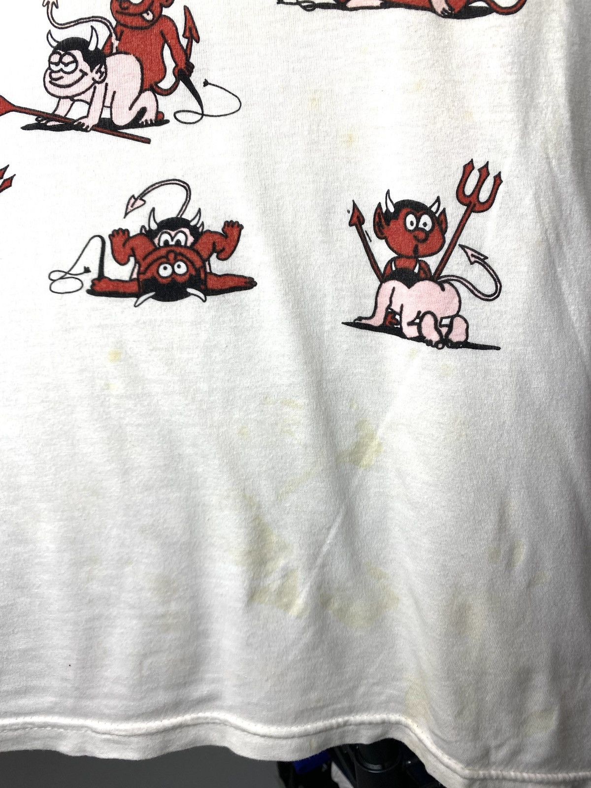 Rare! Vintage 80 Sex Devil Scene Kamasutra Art T Shirt