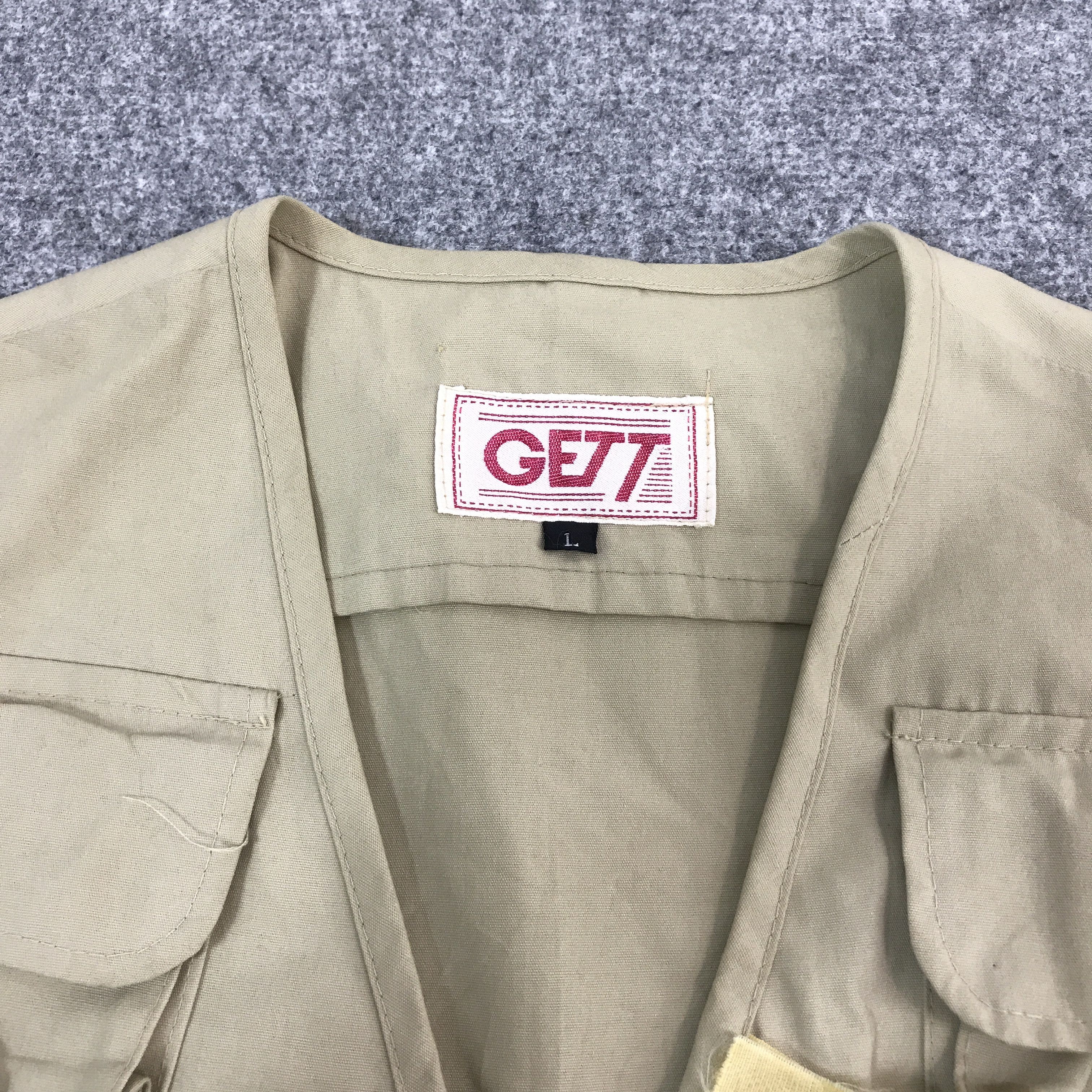 Japanese Brand GETT TACTICAL POCKET VEST JACKET Size US L / EU 52-54 / 3 - 7 Thumbnail