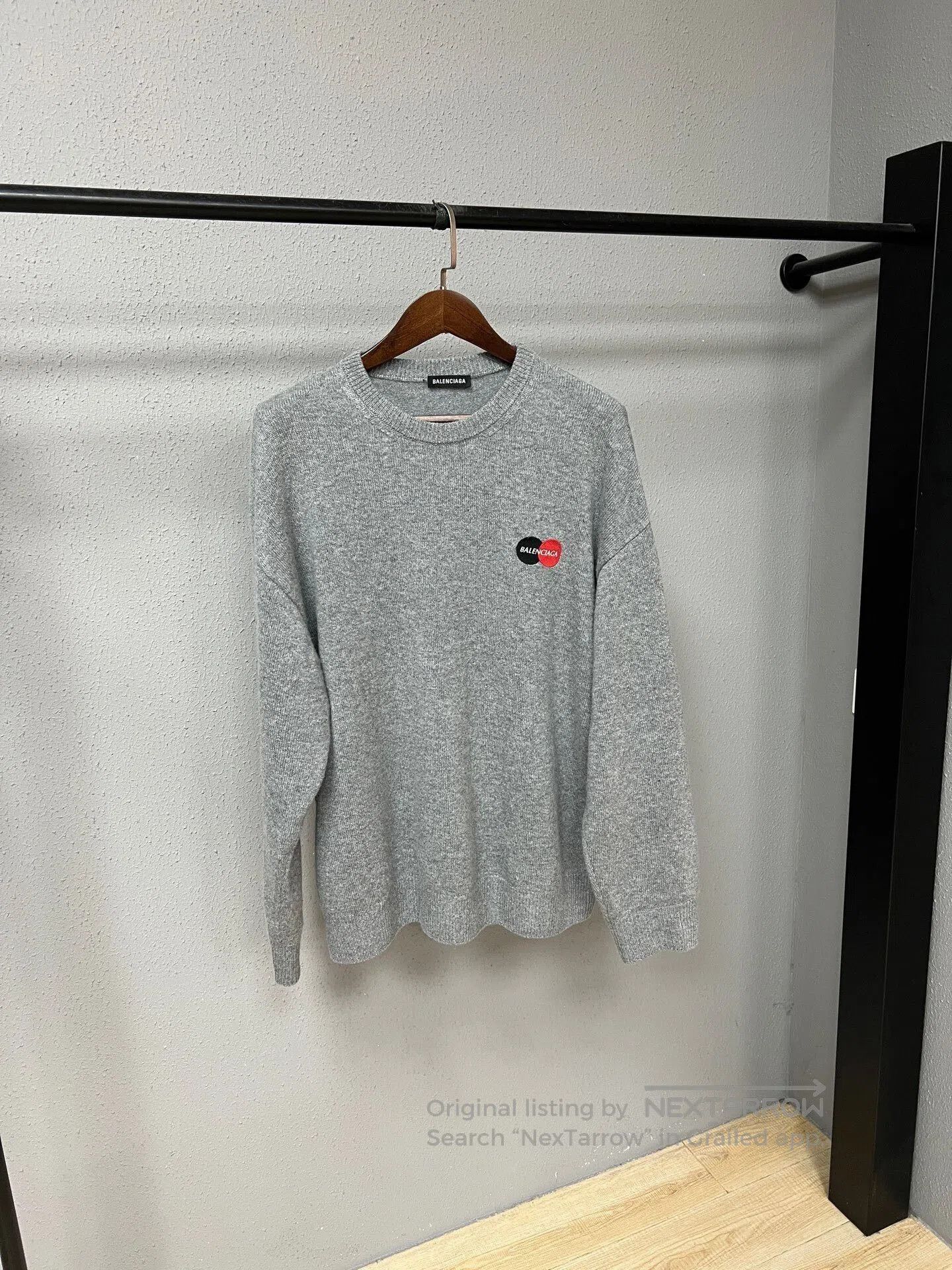 Balenciaga Balenciaga Mastercard Knit Sweater. Size US M / EU 48-50 / 2 - 1 Thumbnail
