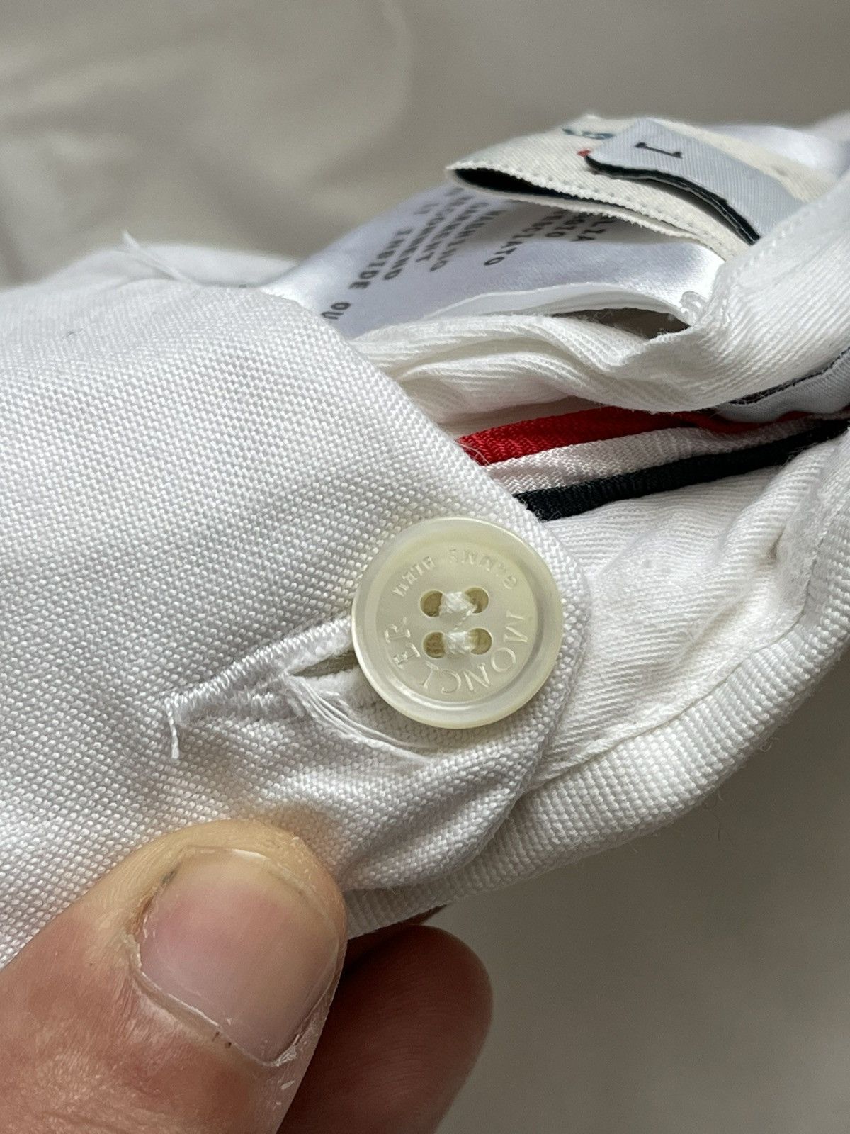 Moncler Moncler Gamme Bleu Bermuda Cargo Shorts Italy Size US 30 / EU 46 - 15 Thumbnail