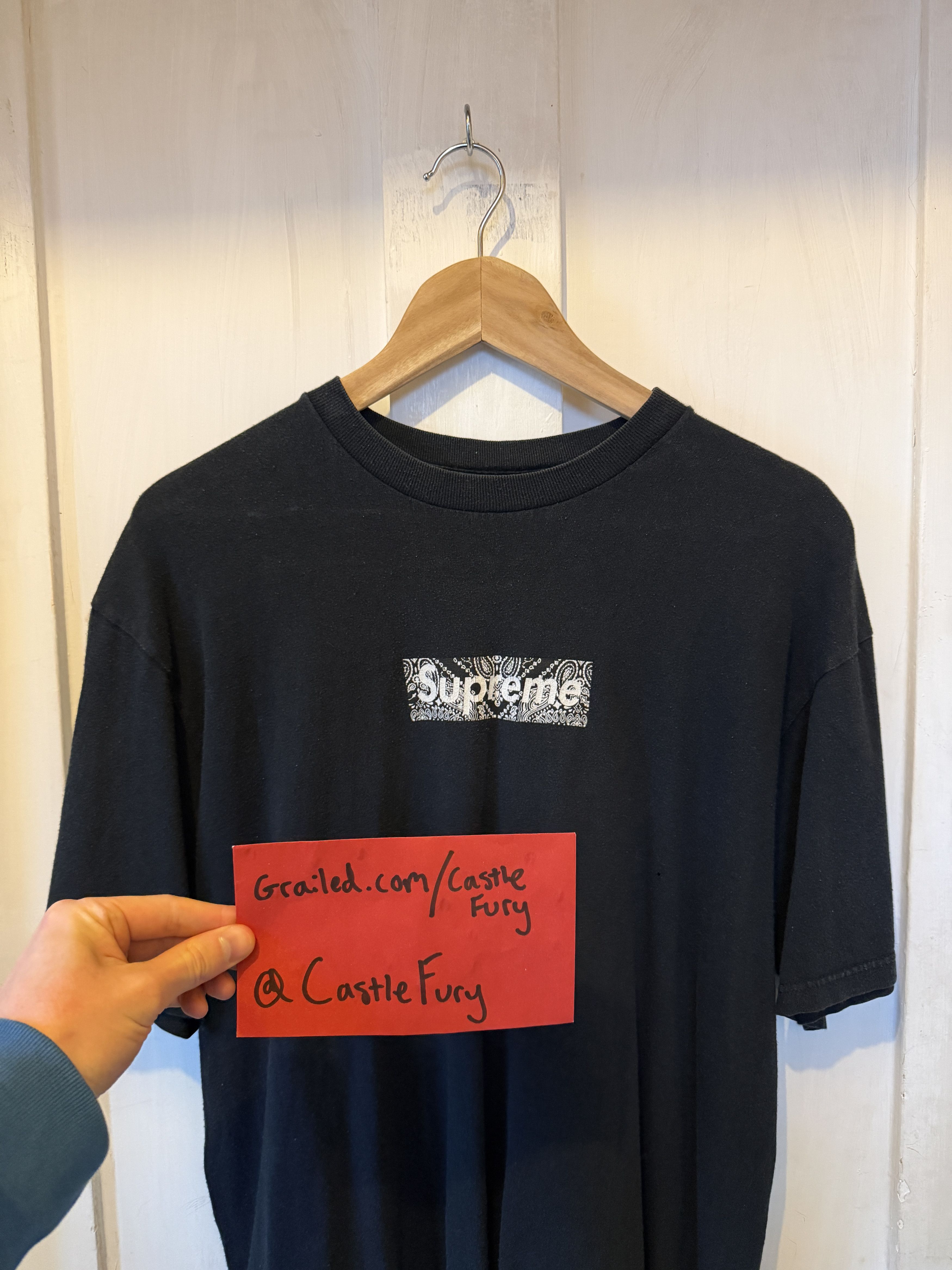 Supreme Berlin Box logo 2021 tee | Grailed
