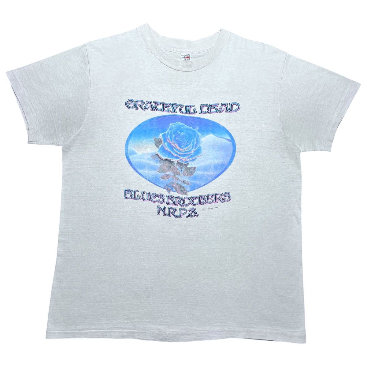 Band Tees 78 Grateful Dead Blues Brothers Blue Rose Winterland NYE Tee Size US L / EU 52-54 / 3 - 1 Thumbnail
