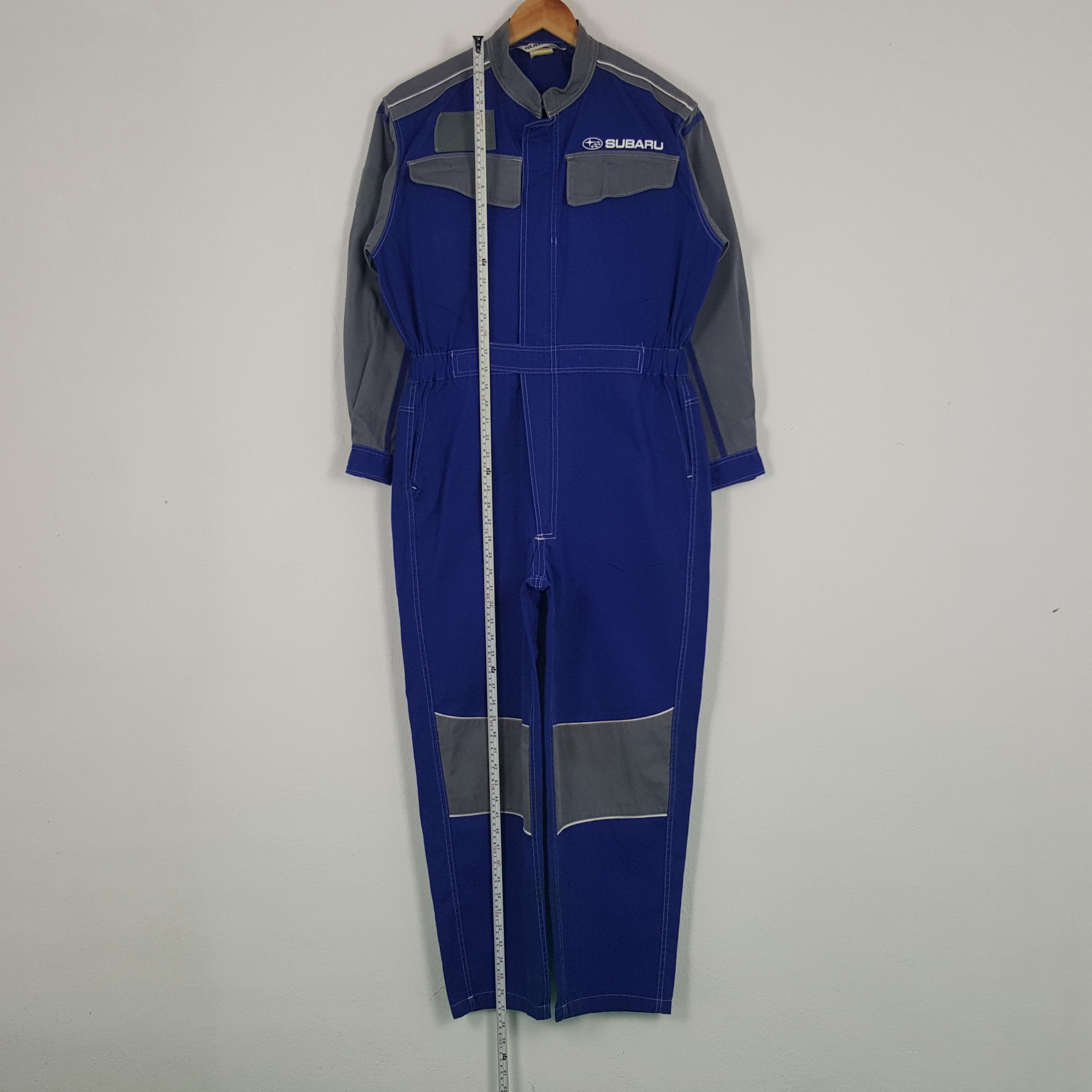 Japanese Brand × Vintage Vintage Subaru Japanese Rally Team Coverall Jacket Size US M / EU 48-50 / 2 - 7 Thumbnail