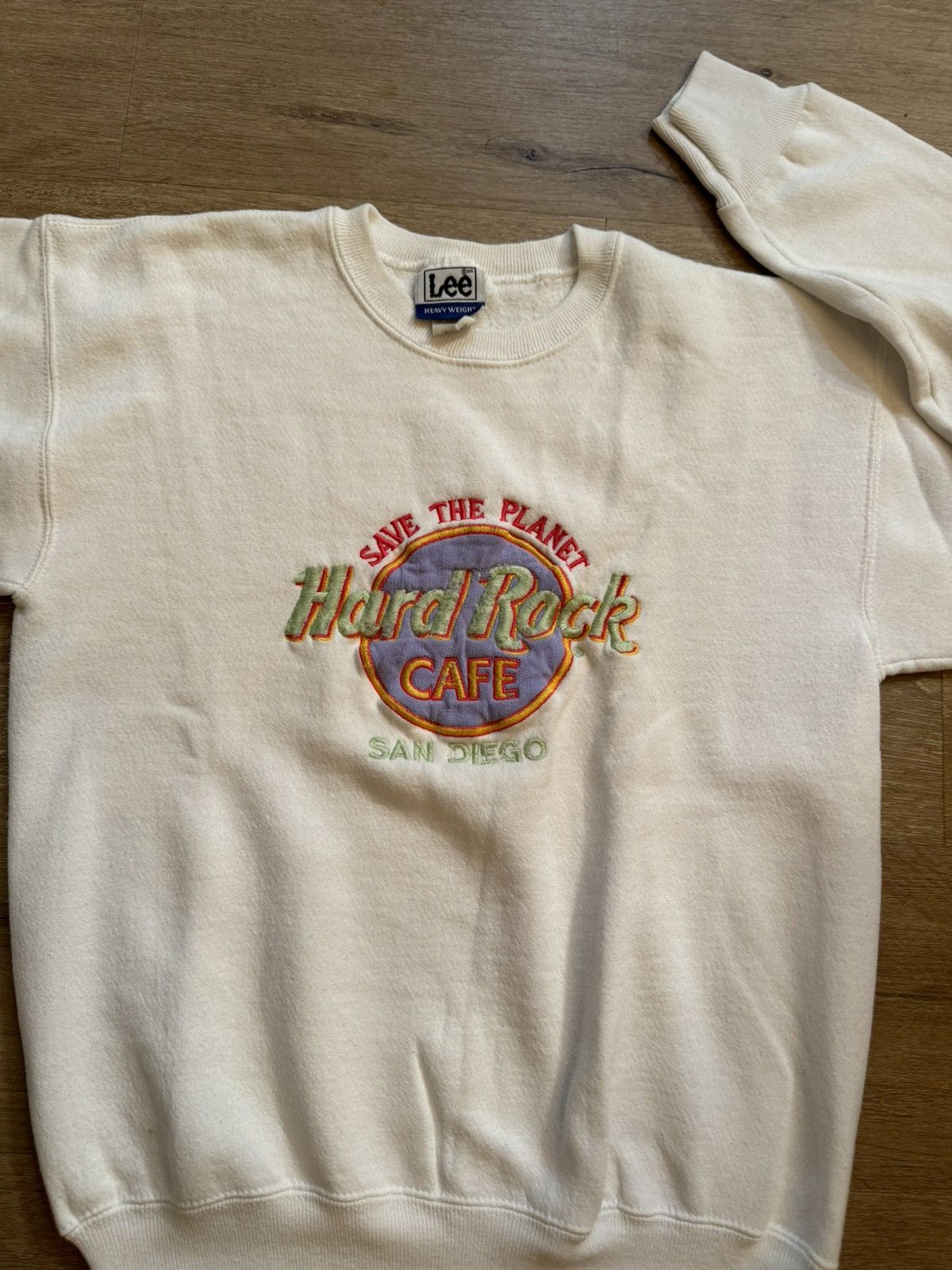 Hard Rock Cafe × Lee × Vintage Vintage Hard Rock San Diego Crew Neck Embroidered Sweatshirt Size US M / EU 48-50 / 2 - 5 Thumbnail