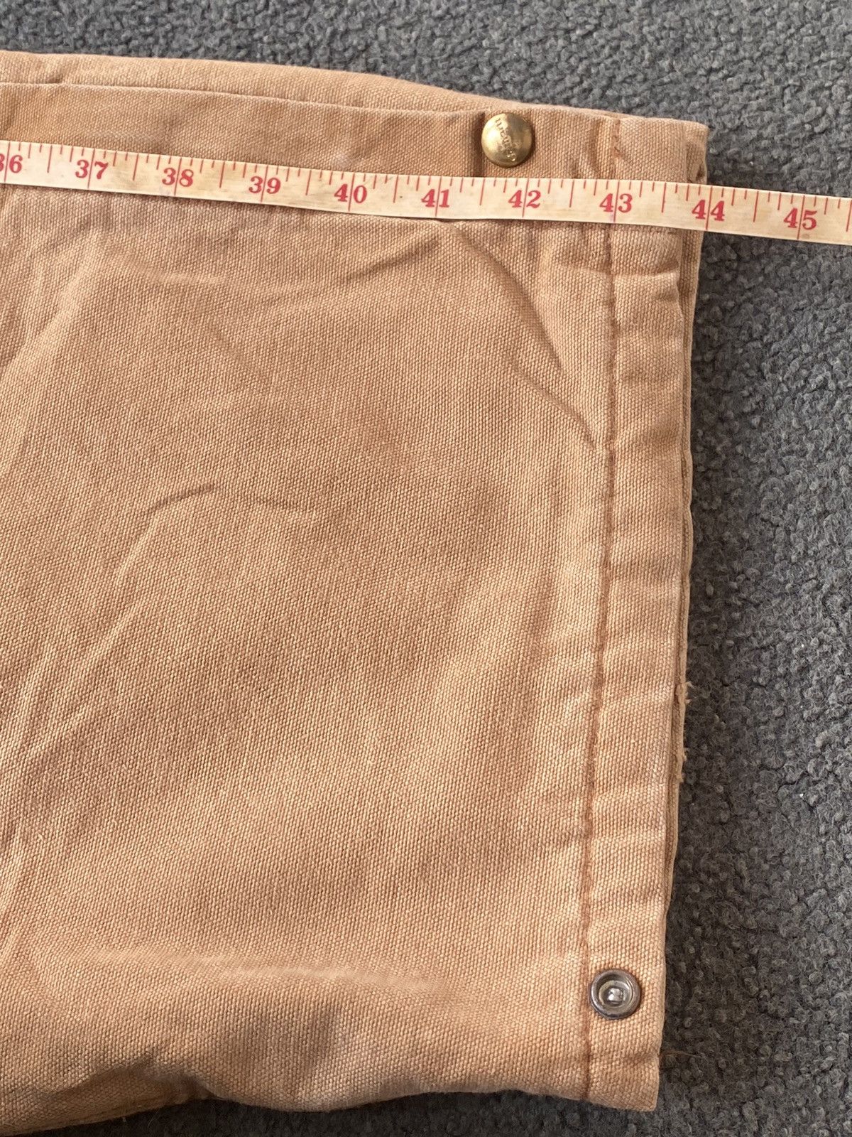 Carhartt × Vintage VINTAGE 1996 CARHARTT LINNED BIBOVERALL Size US 44 / EU 60 - 18 Thumbnail