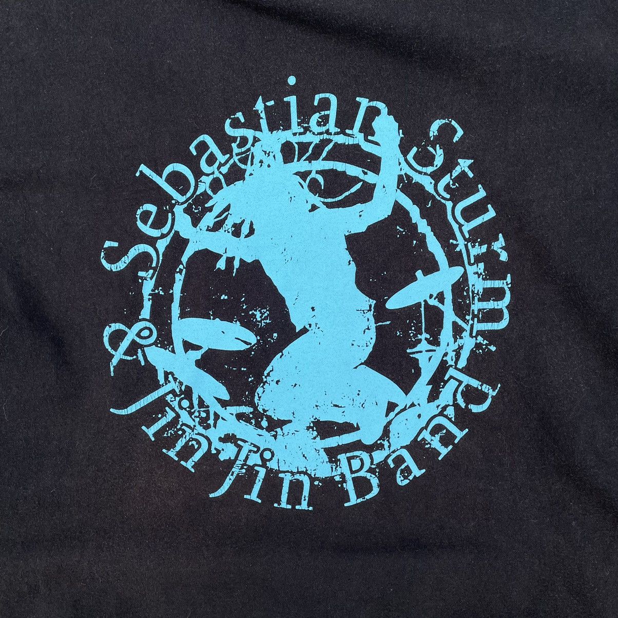 Vintage Vintage T-shirts Sebastian Sturm Tour Logo Y2K 90s Band Tee Size US L / EU 52-54 / 3 - 5 Thumbnail
