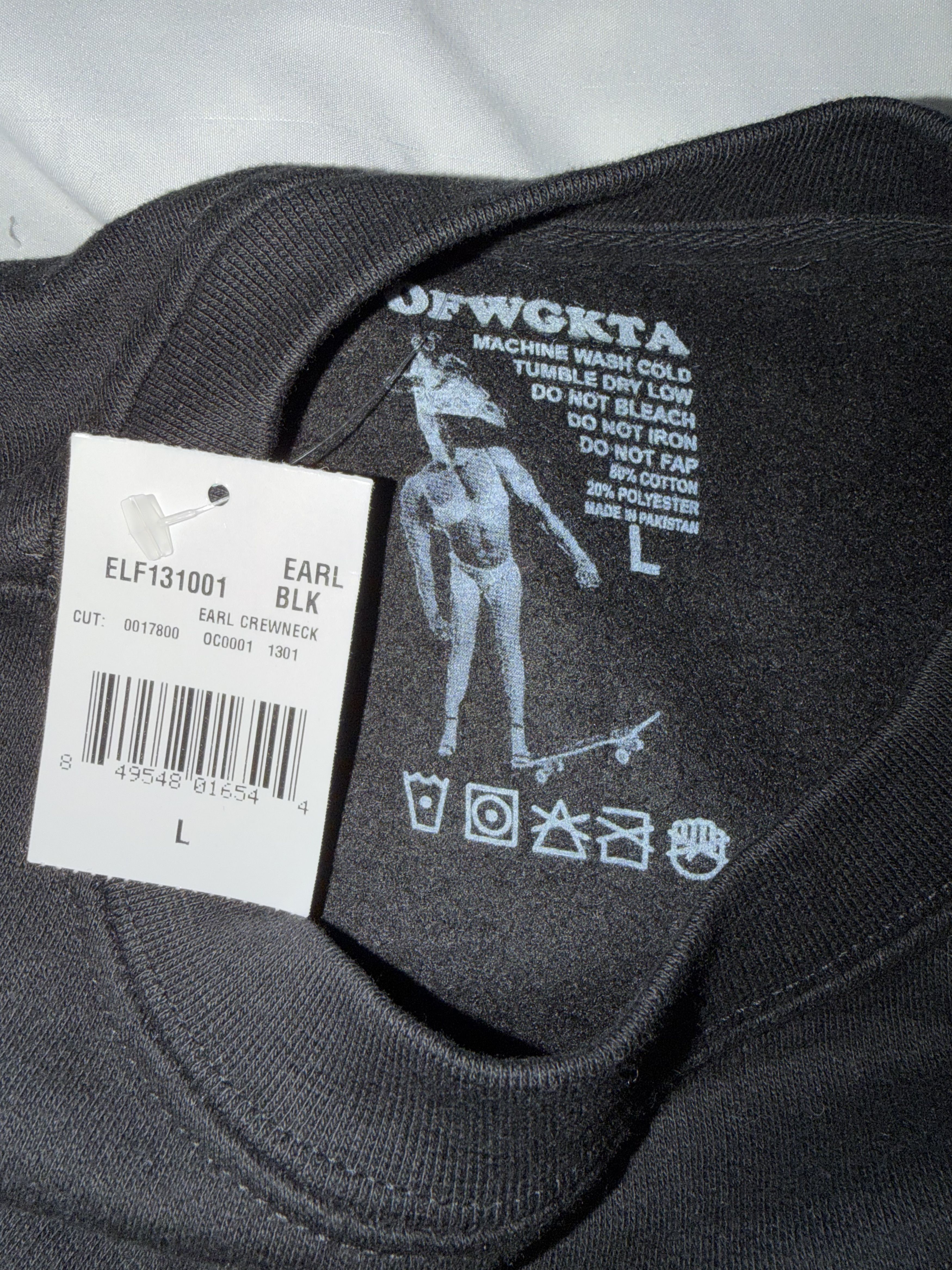 Odd Future Brand New Earl Sweatshirt Crewneck Odd Future Size US L / EU 52-54 / 3 - 2 Thumbnail