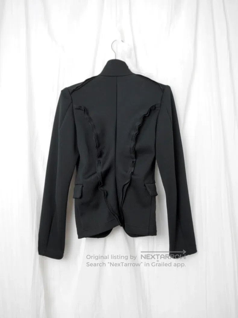 Comme des Garcons Comme Des Garcons Black Ripped Short Jacket Size S / US 4 / IT 40 - 4 Thumbnail