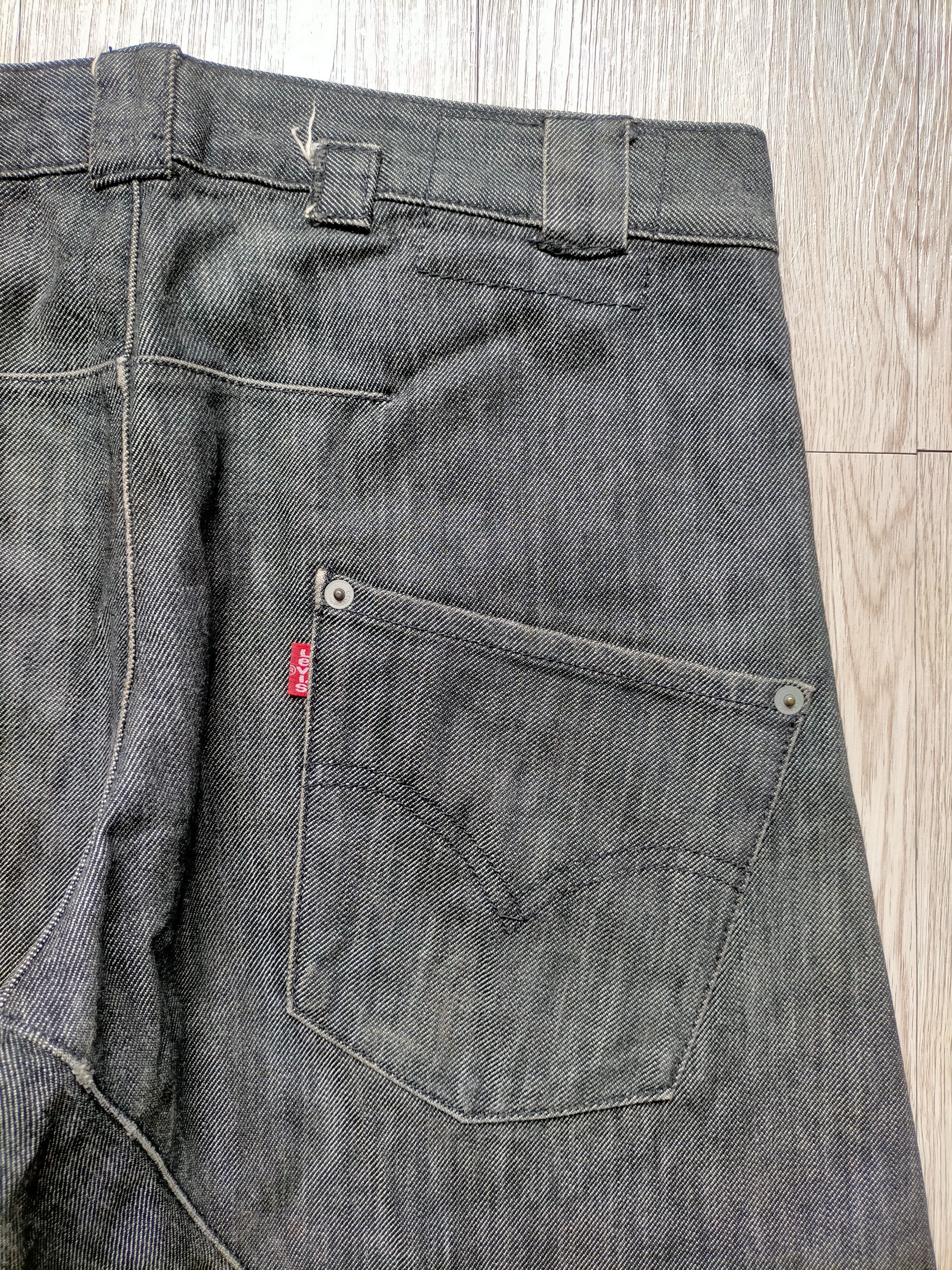Levi's Vintage 1992 Levis Engineered Jeans Black Rusty Denim pants Size US 30 / EU 46 - 10 Thumbnail