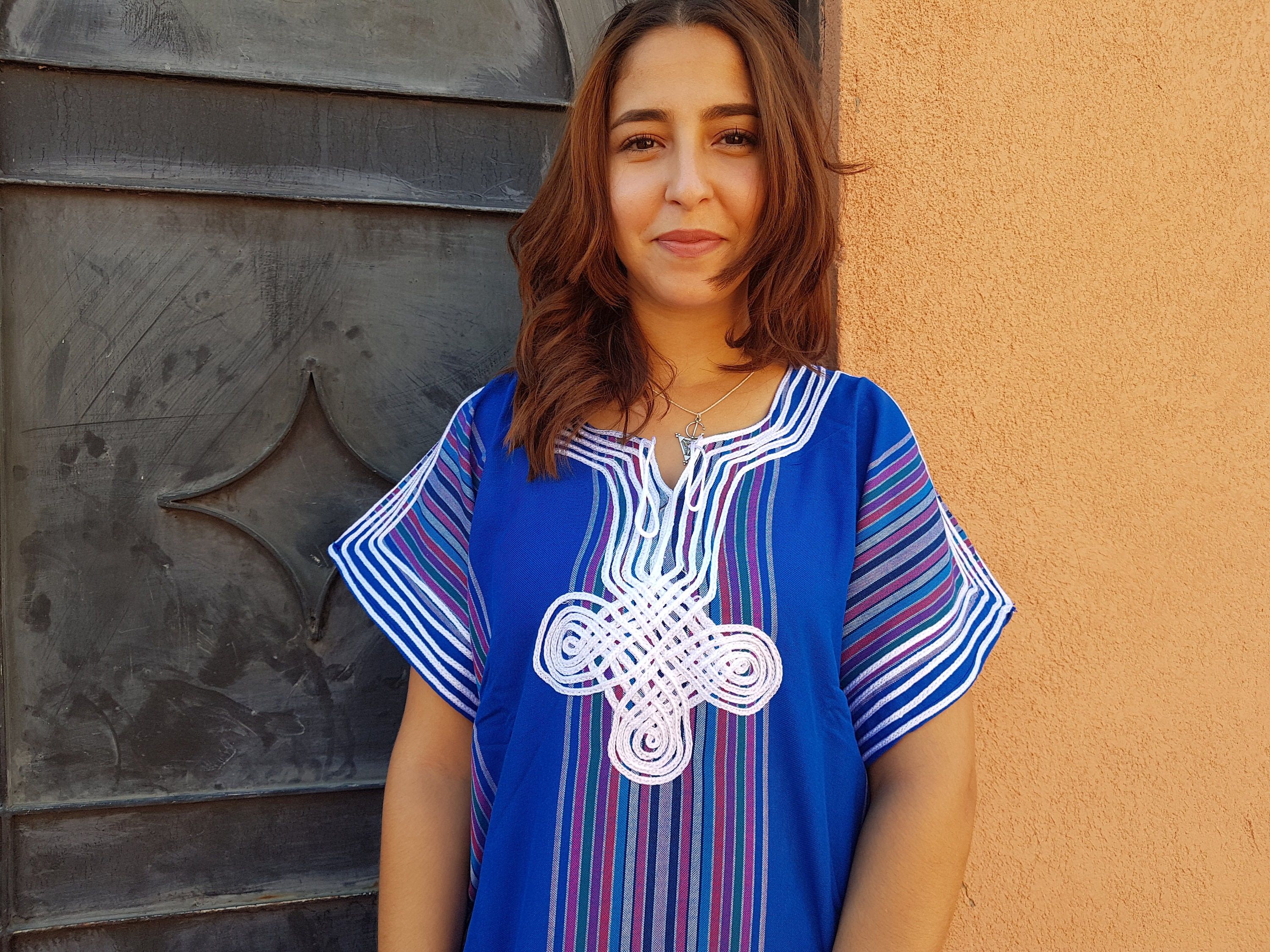 Designer × Handmade Moroccan Kaftan Size ONE SIZE - 3 Thumbnail