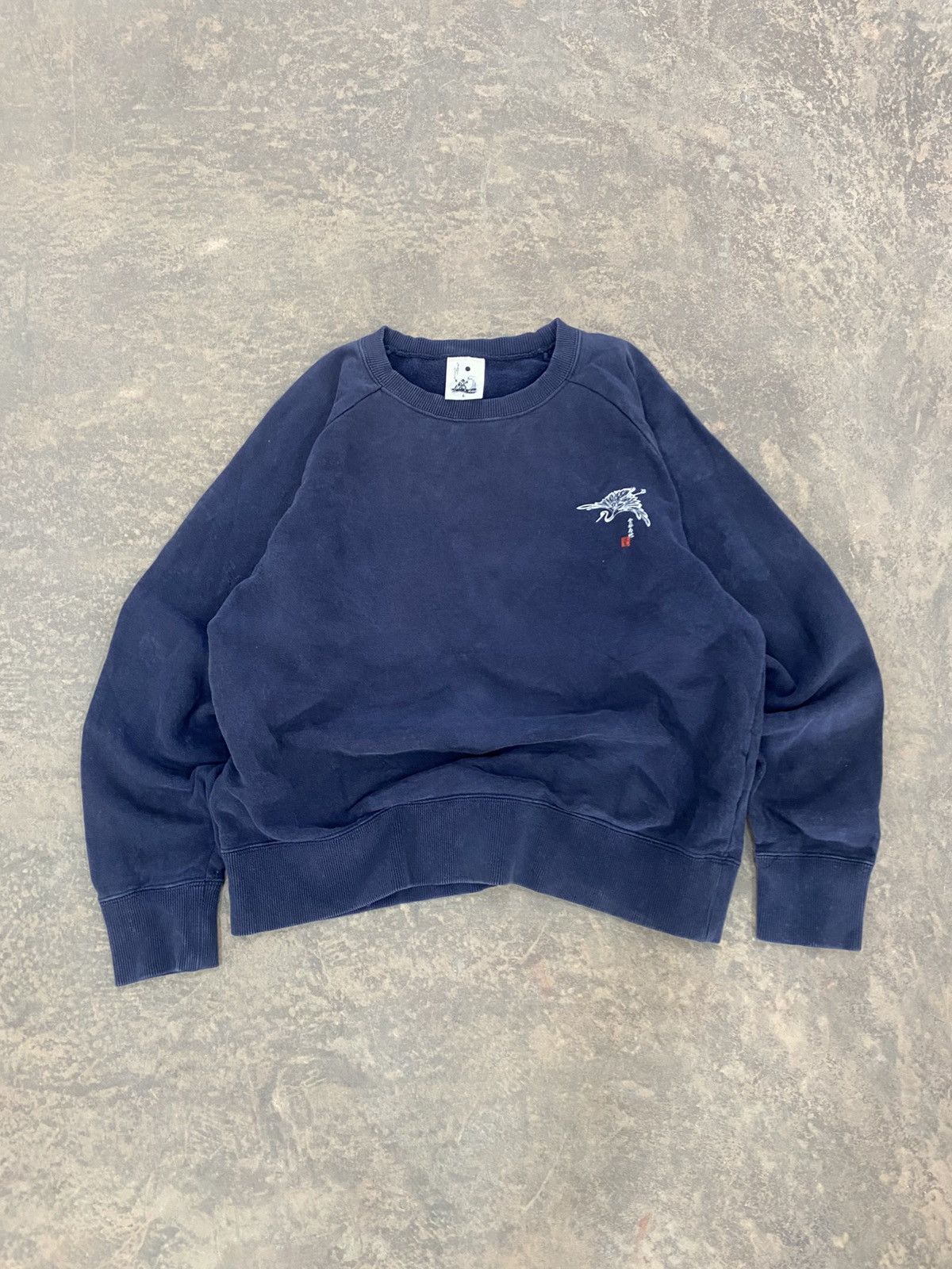 Japanese Brand VINTAGE SUKAJAN JAPAN SWEATSHIRT PHEONIX LGB BOXY CROP Size US S / EU 44-46 / 1 - 5 Thumbnail