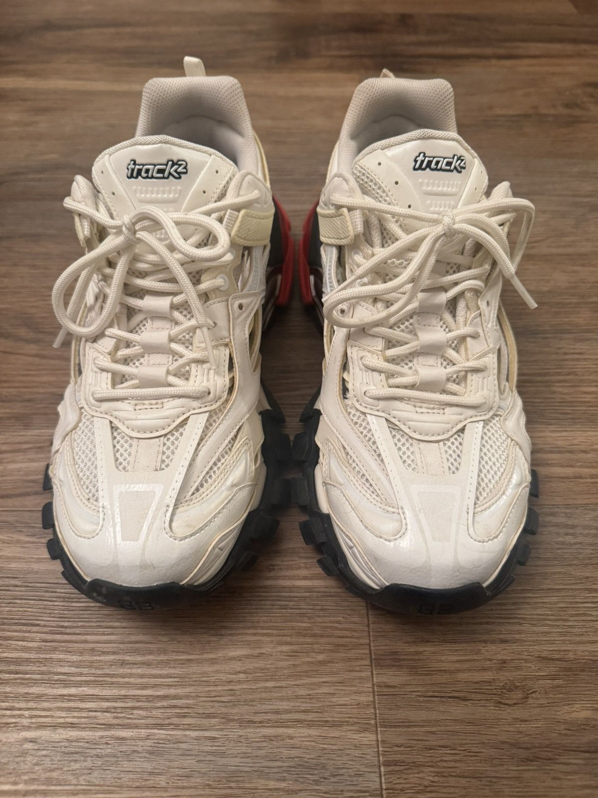 Balenciaga Barely used Balenciaga Track Shoes Size US 10 / EU 43 - 3 Thumbnail