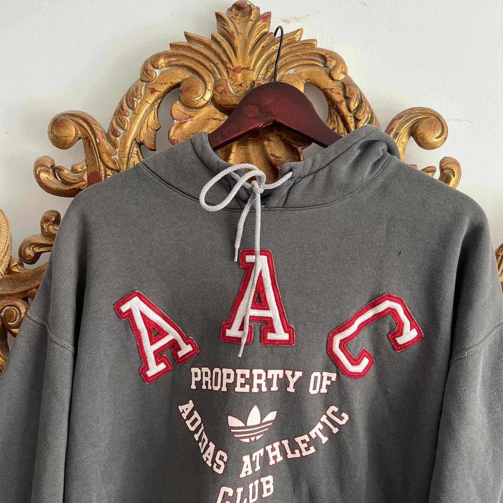 Adidas Vintage Hoodie Adidas Athletic Club AAC Sz M Size US M / EU 48-50 / 2 - 4 Thumbnail