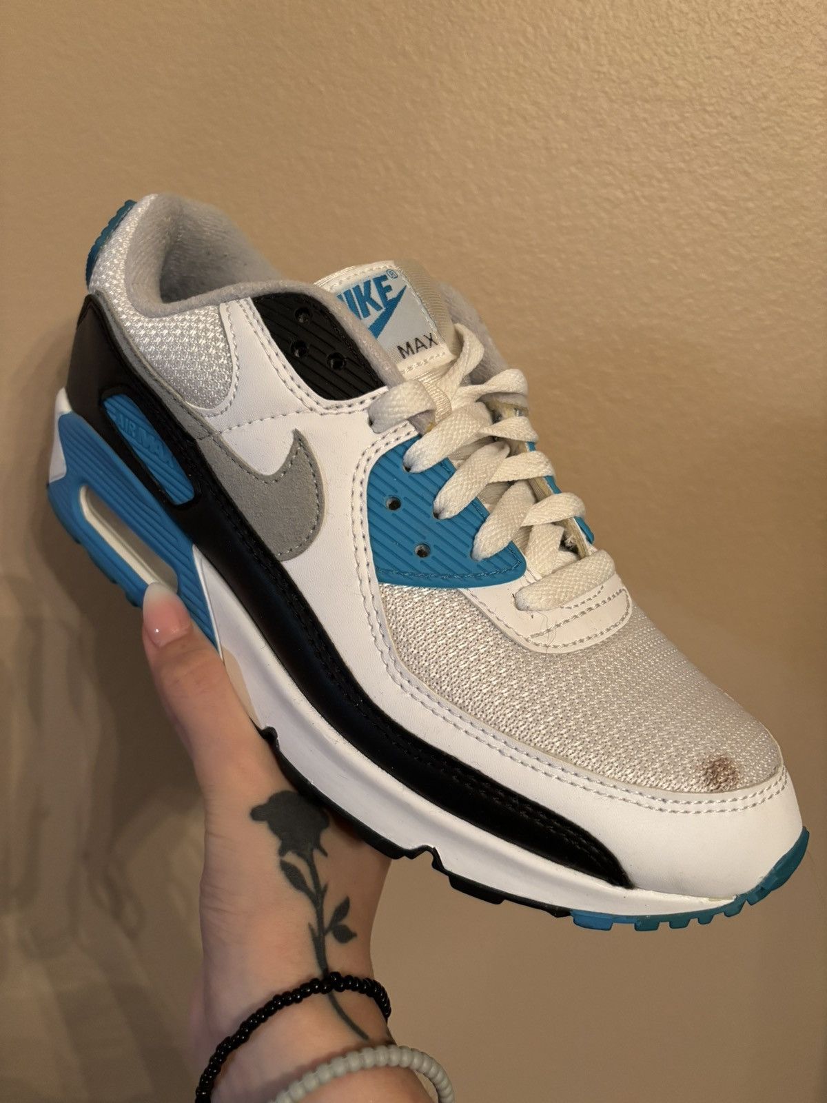 Nike Nike Air Max 90 Retro 'Laser Blue' 2020 Size US 7 / EU 40 - 2 Thumbnail