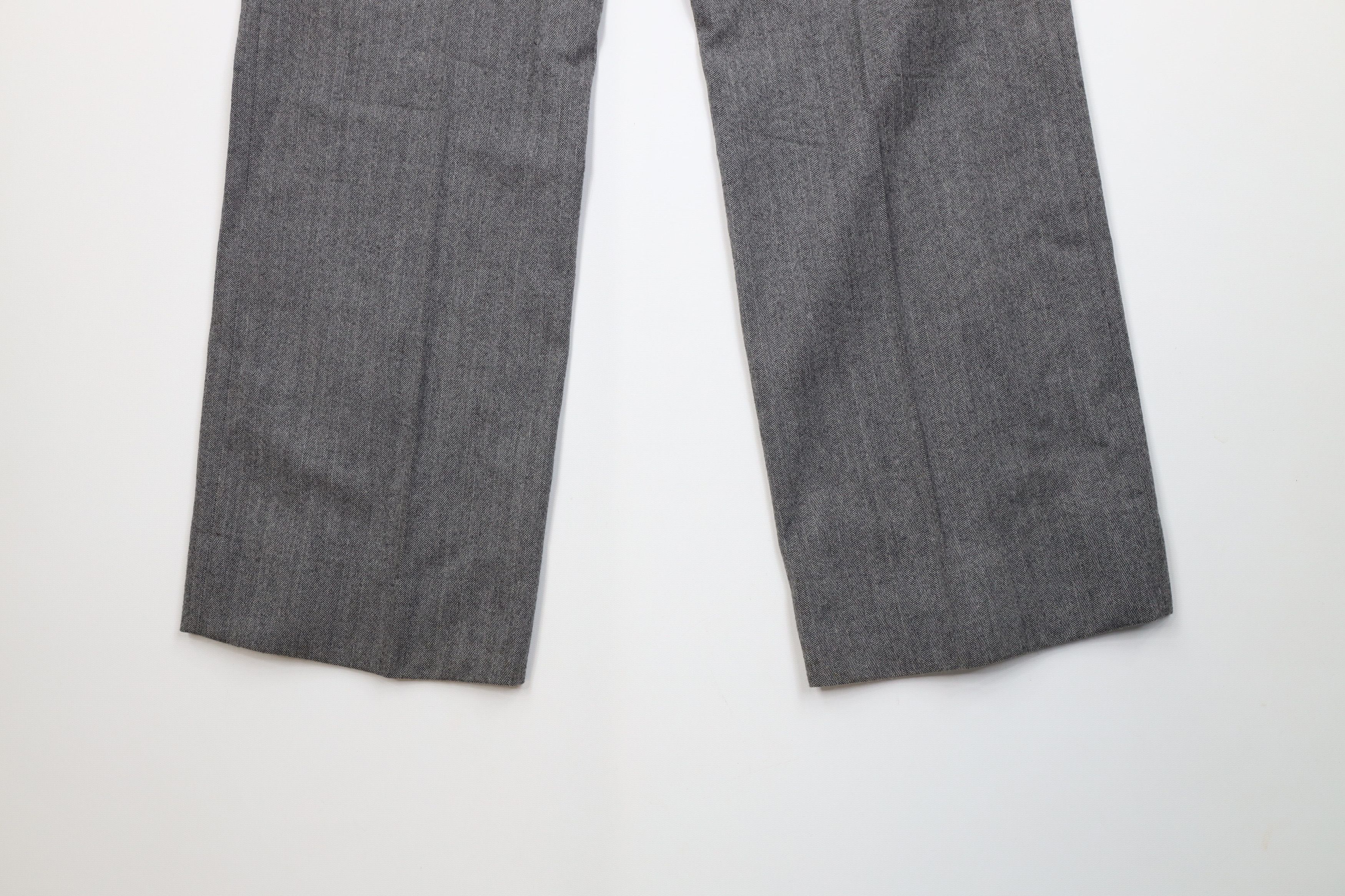 Vintage Vintage 60s 70s Streetwear Wool Wide Leg Chino Pants USA Size US 36 / EU 52 - 13 Thumbnail