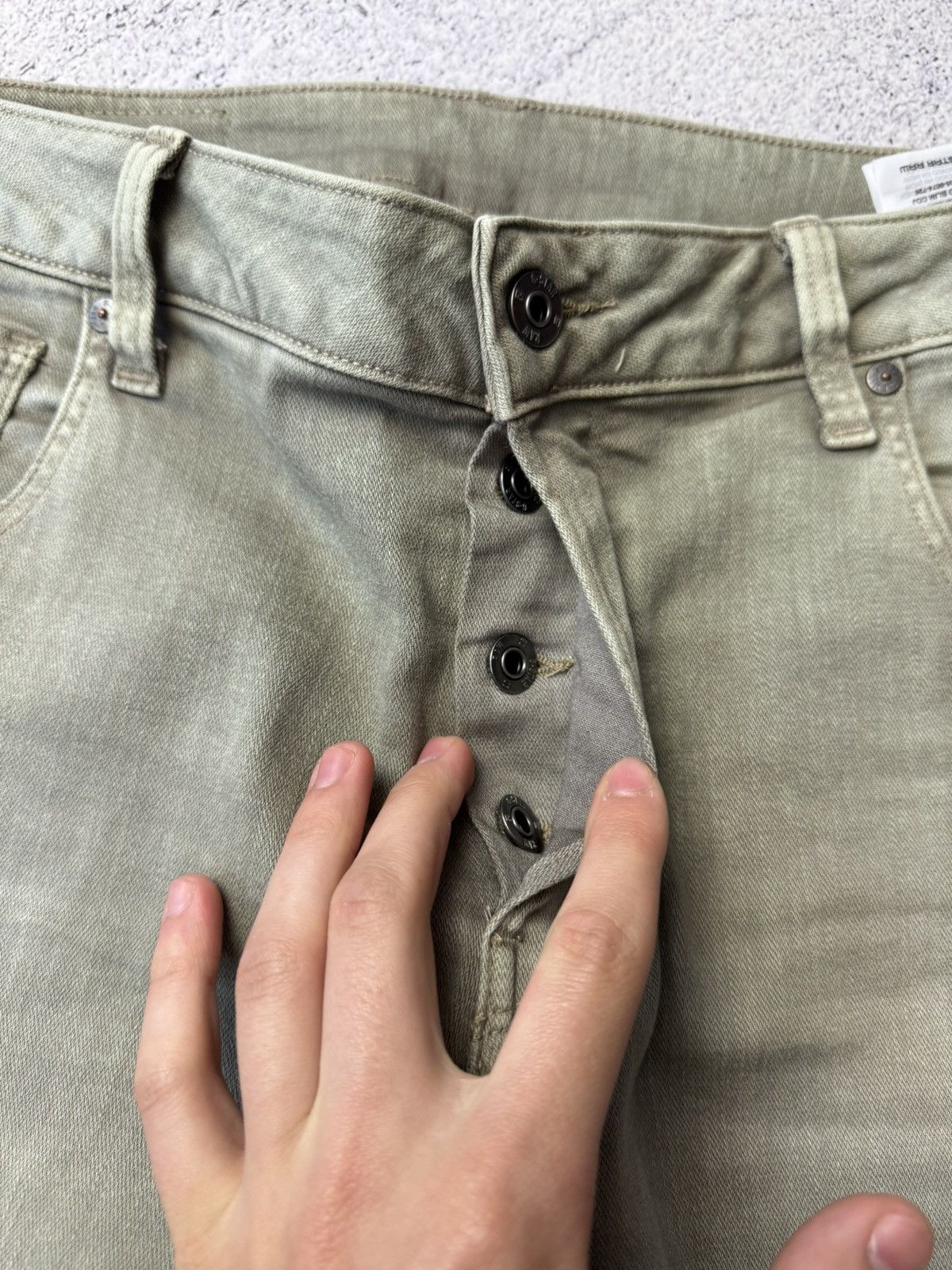 G-Star Rare Vintage G-Star Raw 3D Slim Pants 90's Y2K Size US 32 / EU 48 - 13 Thumbnail
