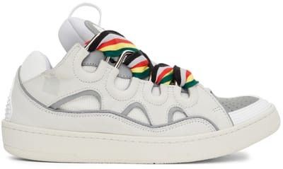 Lanvin o1w1db11024 Curb Low Top Sneakers in Multicolor Size US 14 / EU 47 - 2 Thumbnail