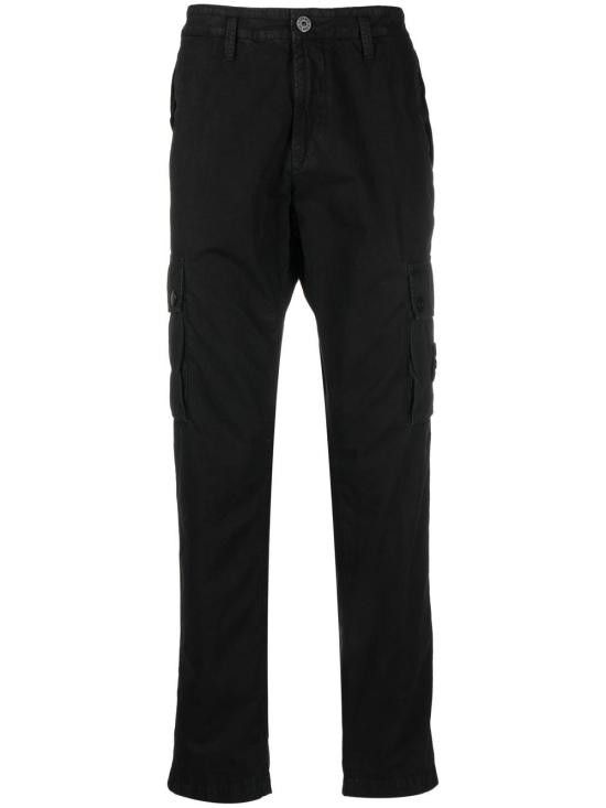 Stone Island STONE ISLAND Men Straight Pants 3100303S00WA V0129 Black Size US 33 - 1 Thumbnail