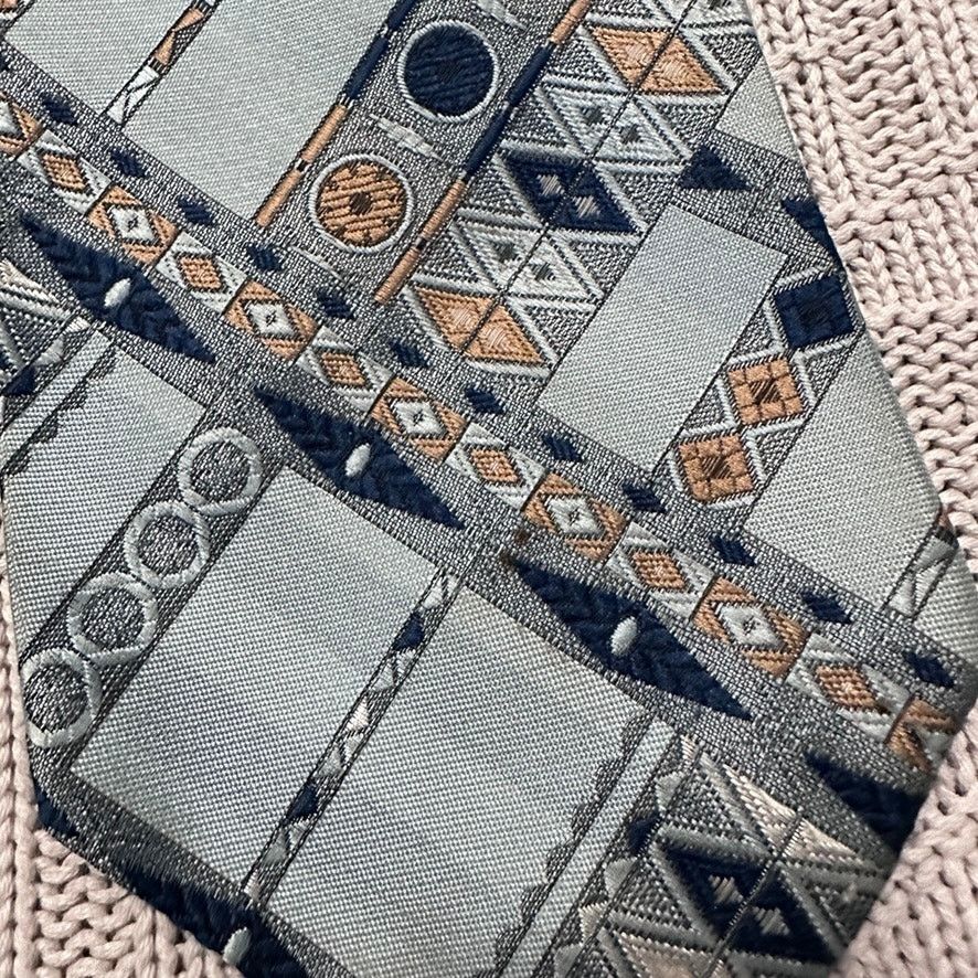 Oleg Cassini Vintage Oleg Cassini southwestern blue plaid tie Size ONE SIZE - 2 Thumbnail