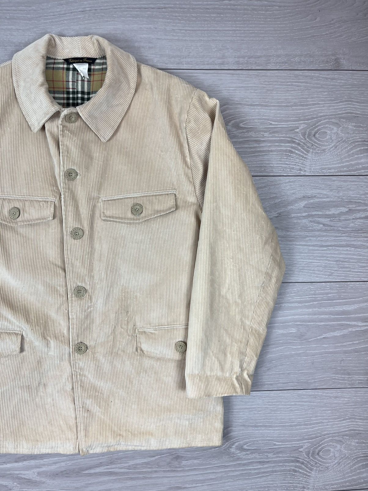 Le Laboureur Le Laboureur Vintage French Corduroy Work Pockets Jacket Size US L / EU 52-54 / 3 - 5 Thumbnail