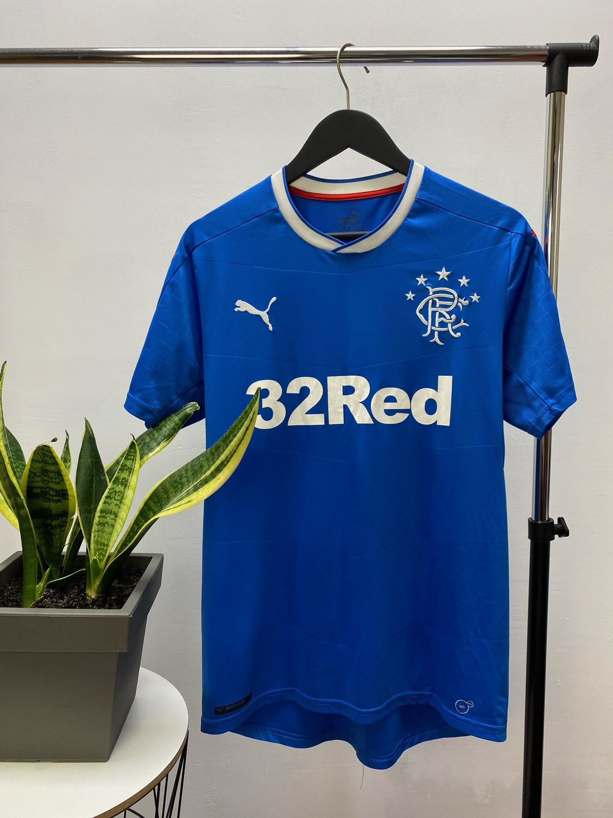 Puma GLASGOW RANGERS 2016-2018 HOME PUMA FOOTBALL SHIRT JERSEY Size US M / EU 48-50 / 2 - 1 Thumbnail